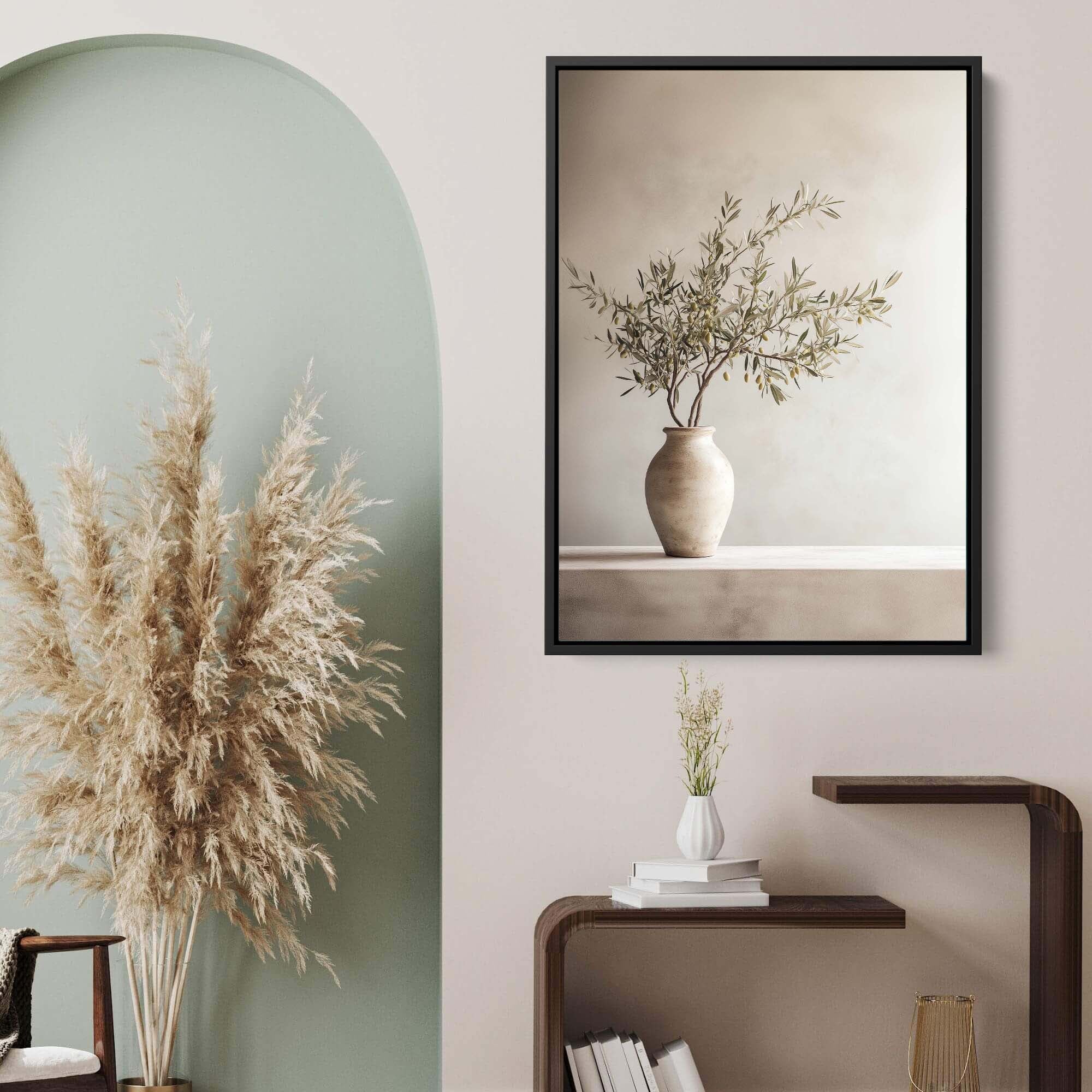 Olive Still Life No.4 Canvas Print Wall Art - Melrose Editions