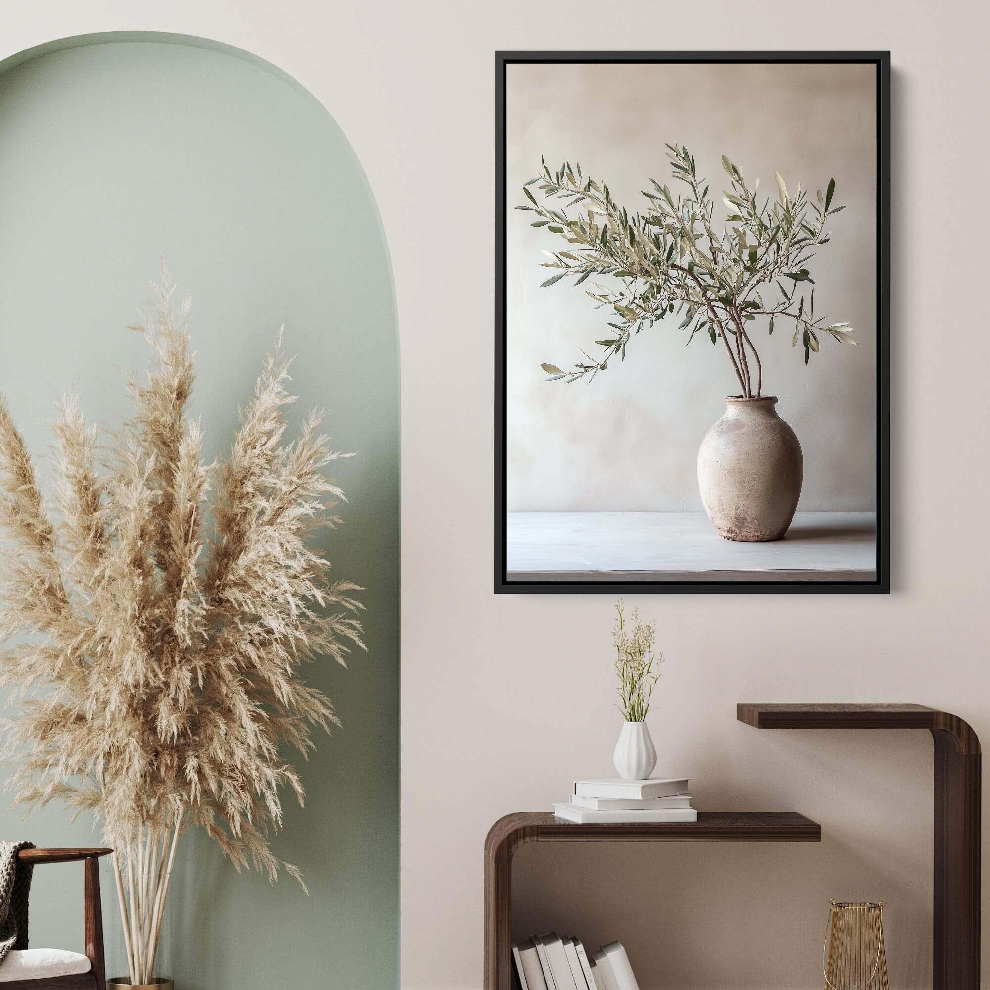 Olive Still Life No.7 Canvas Print Wall Art - Melrose Editions