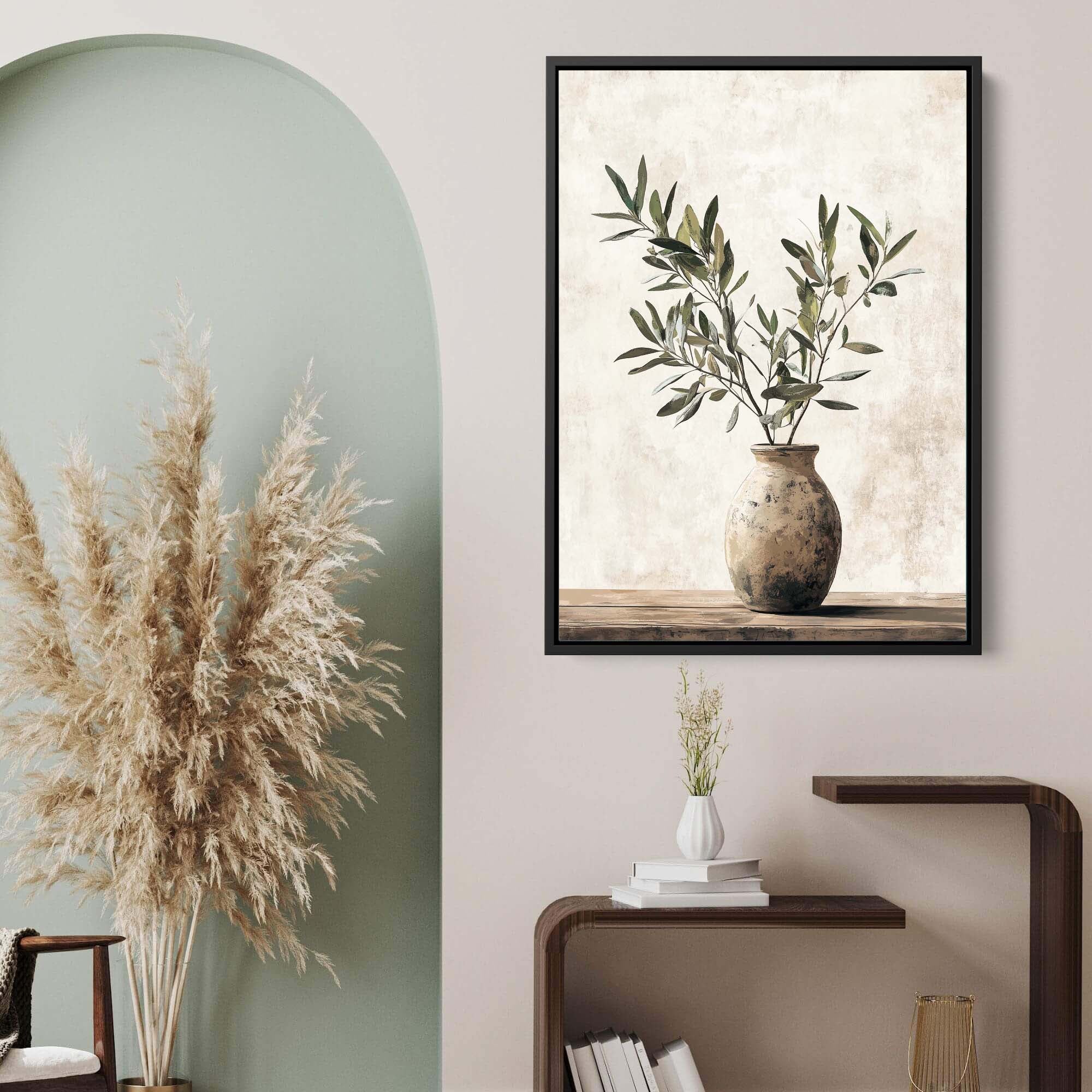 Olive Still Life No.9 Canvas Print Wall Art - Melrose Editions