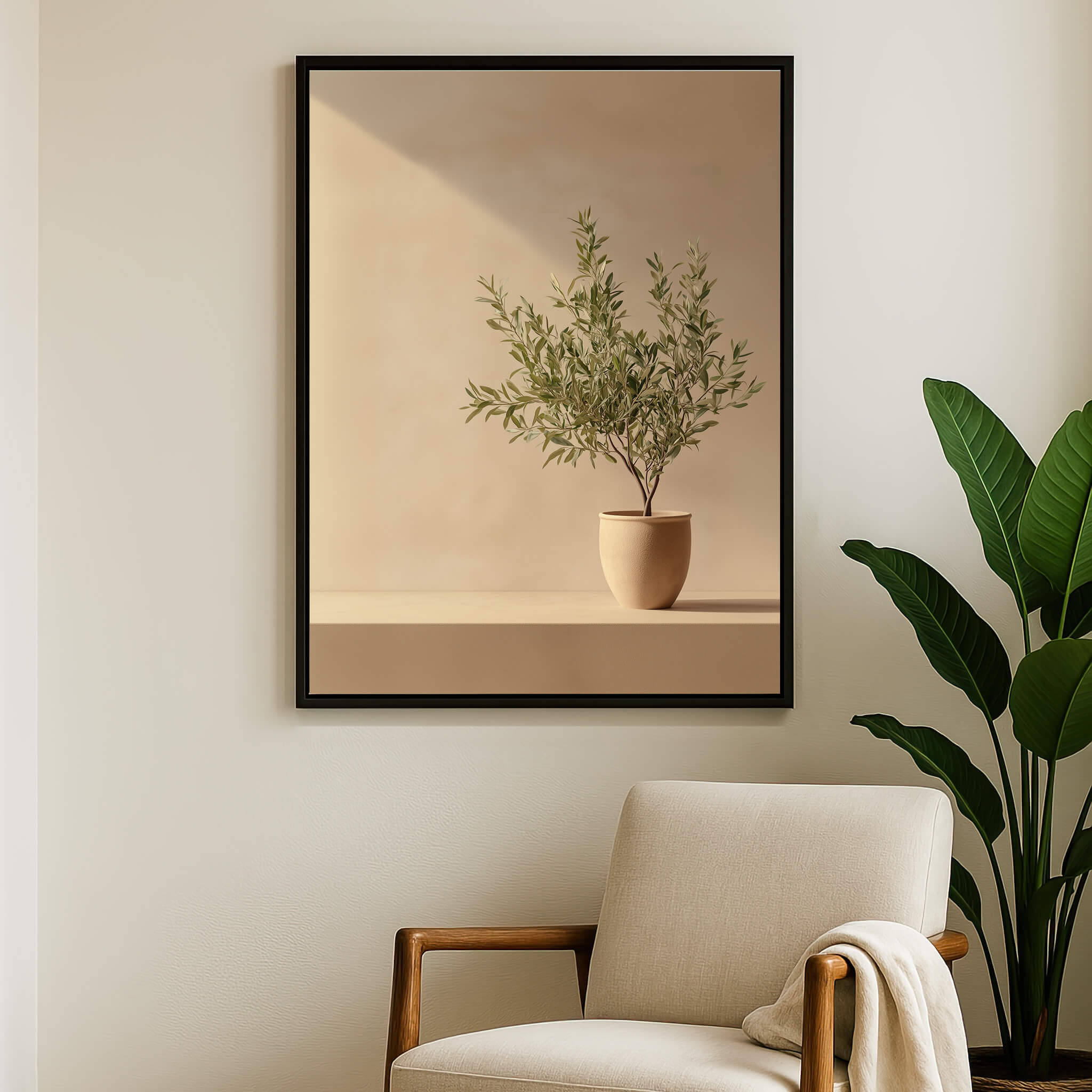 Olive Still Life No.5 Canvas Print Wall Art - Melrose Editions