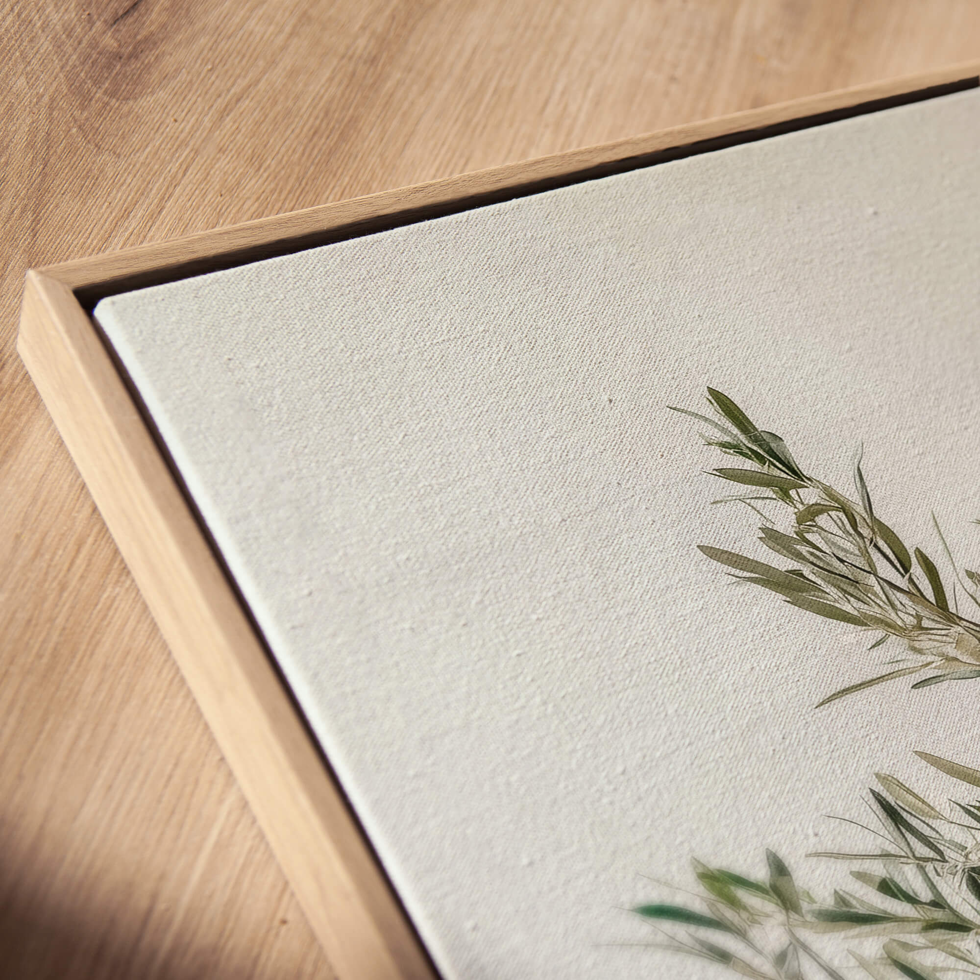 Harvested Olive Branch Canvas Print Wall Art - Melrose Editions
