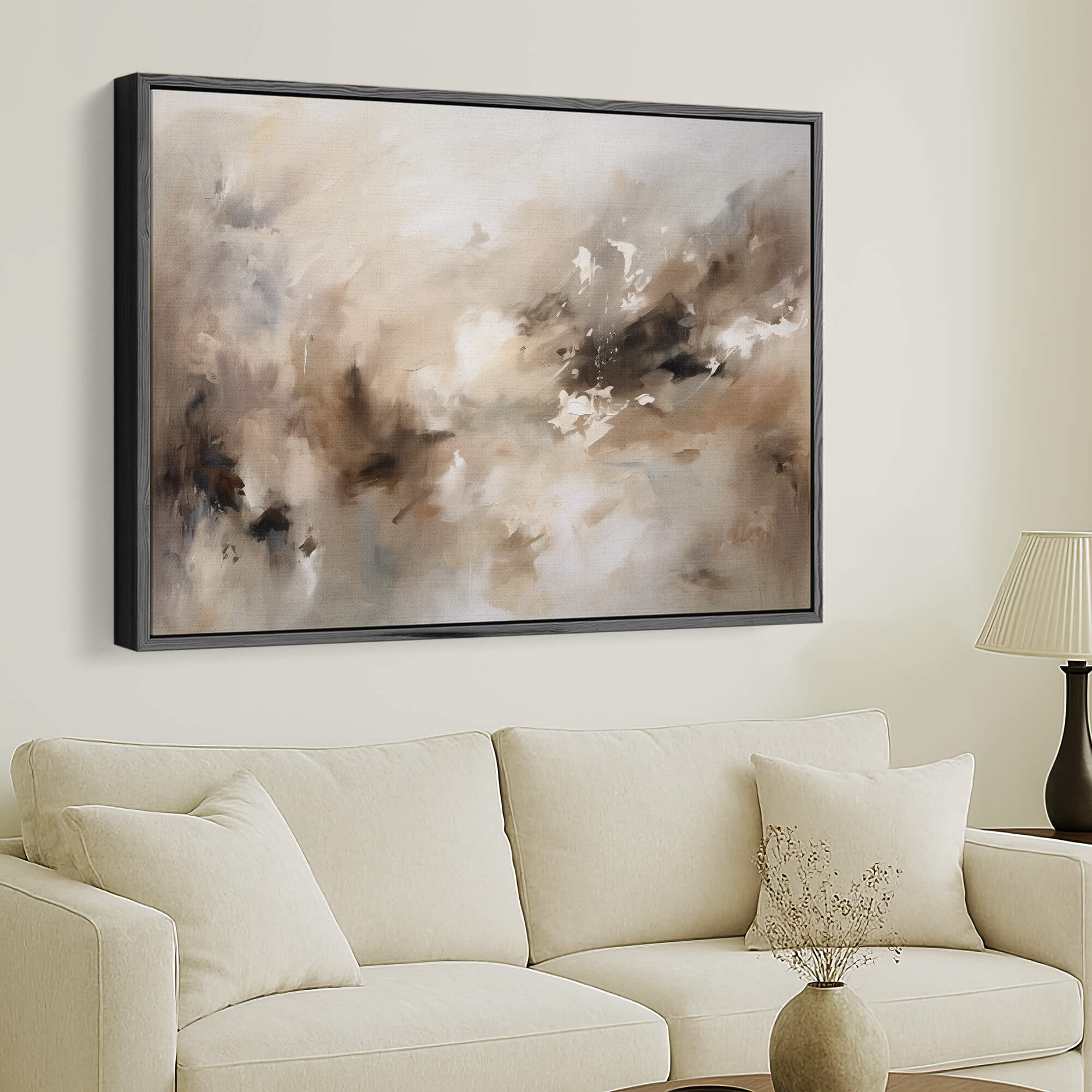 Sable Framed Canvas Wall Art - Melrose Editions