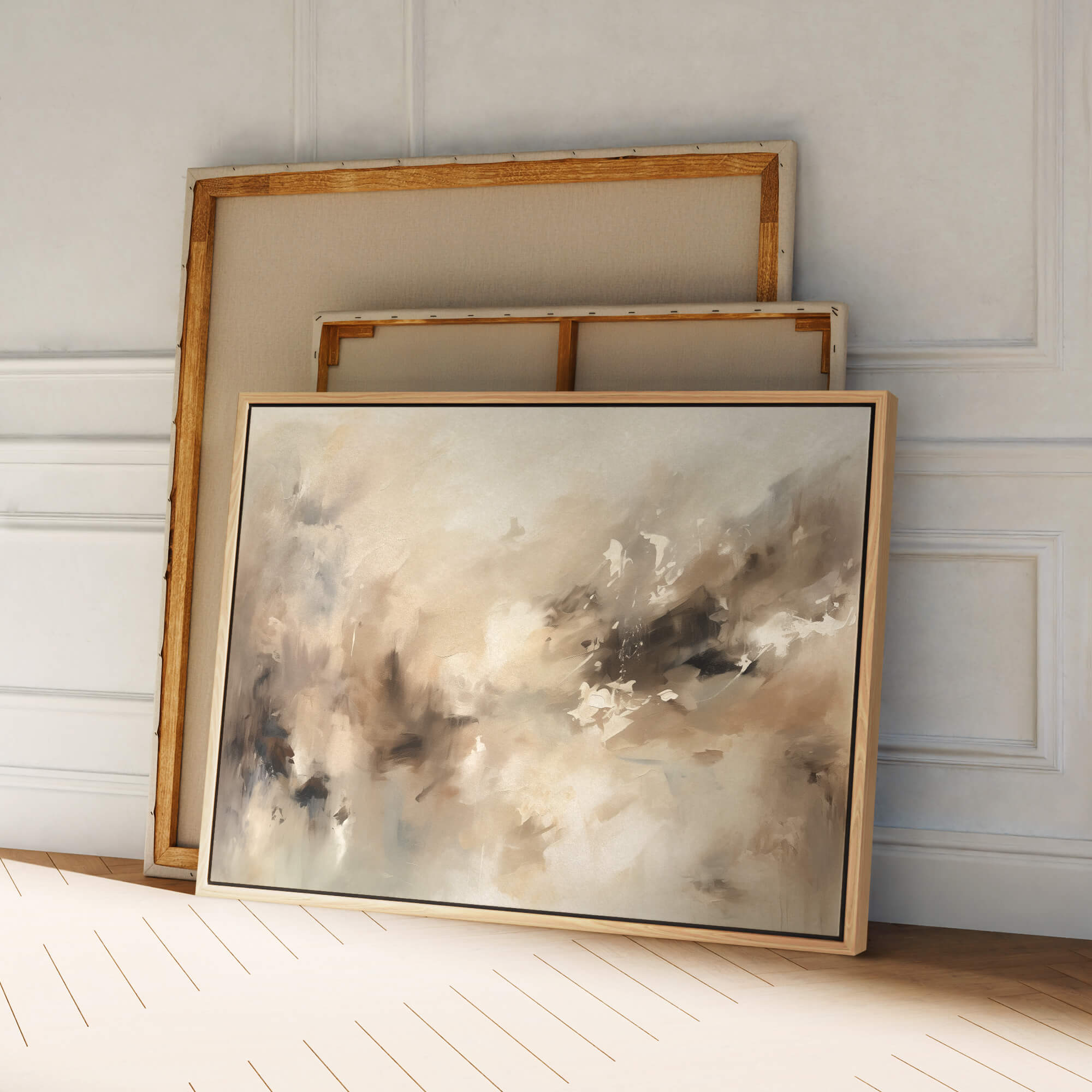 Sable Framed Canvas Wall Art - Melrose Editions
