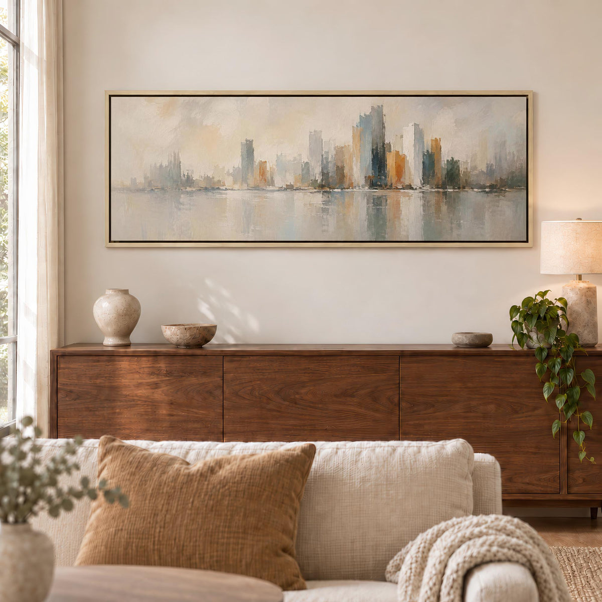 Sandstone Reflections Canvas Print Wall Art - Melrose Editions