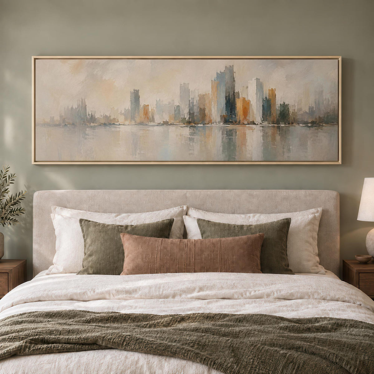 Sandstone Reflections Canvas Print Wall Art - Melrose Editions