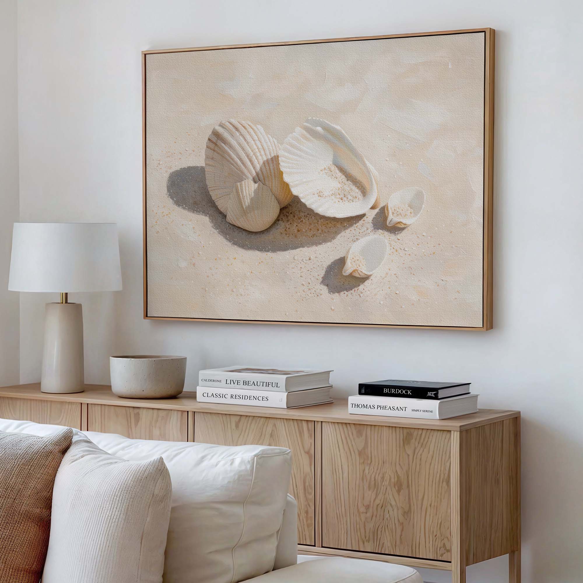 Seaside Trinkets Canvas Print Wall Art - Melrose Editions