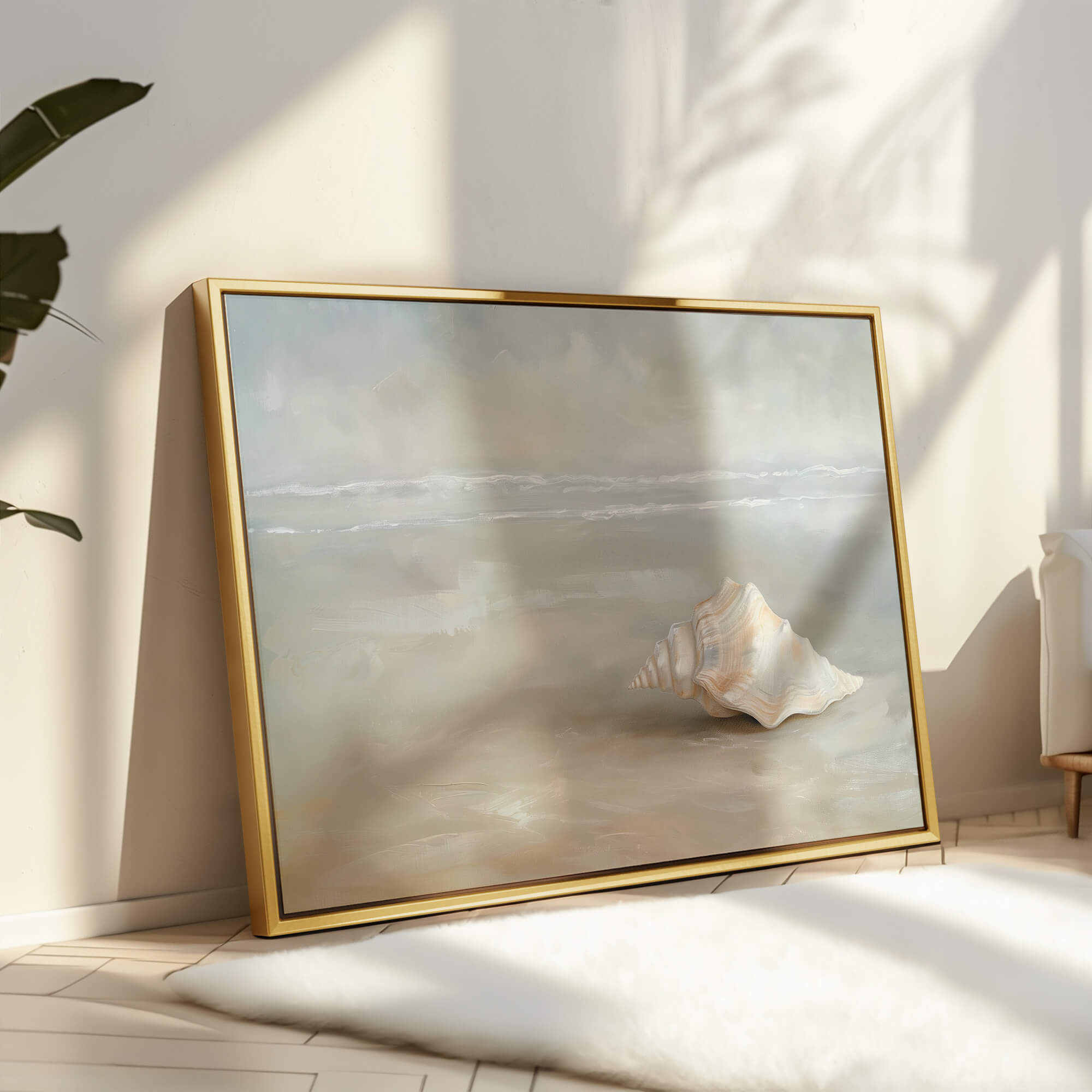 Serene Shells Canvas Print Wall Art - Melrose Editions