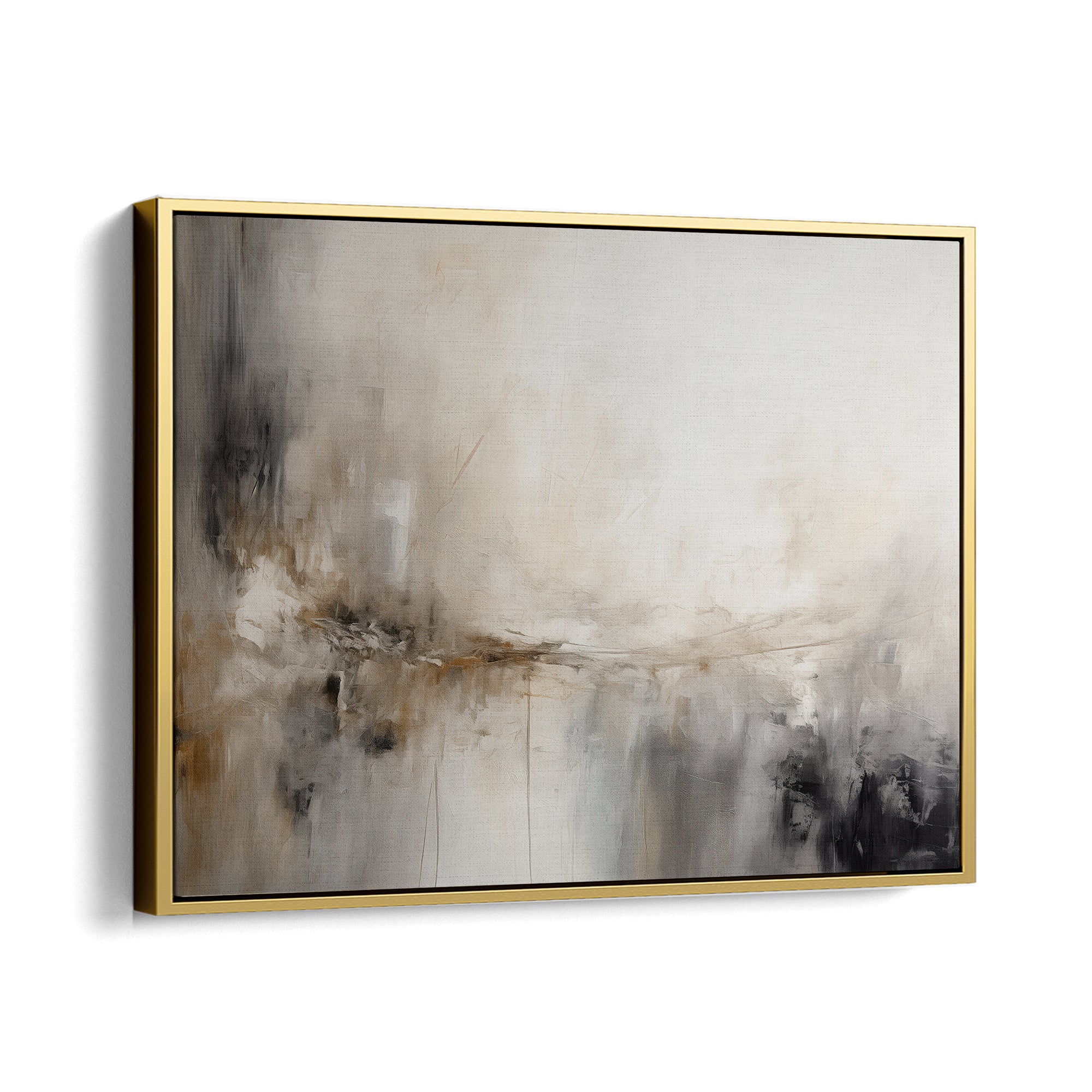 Shadowlight Framed Canvas Gold Wall Art - Melrose Editions