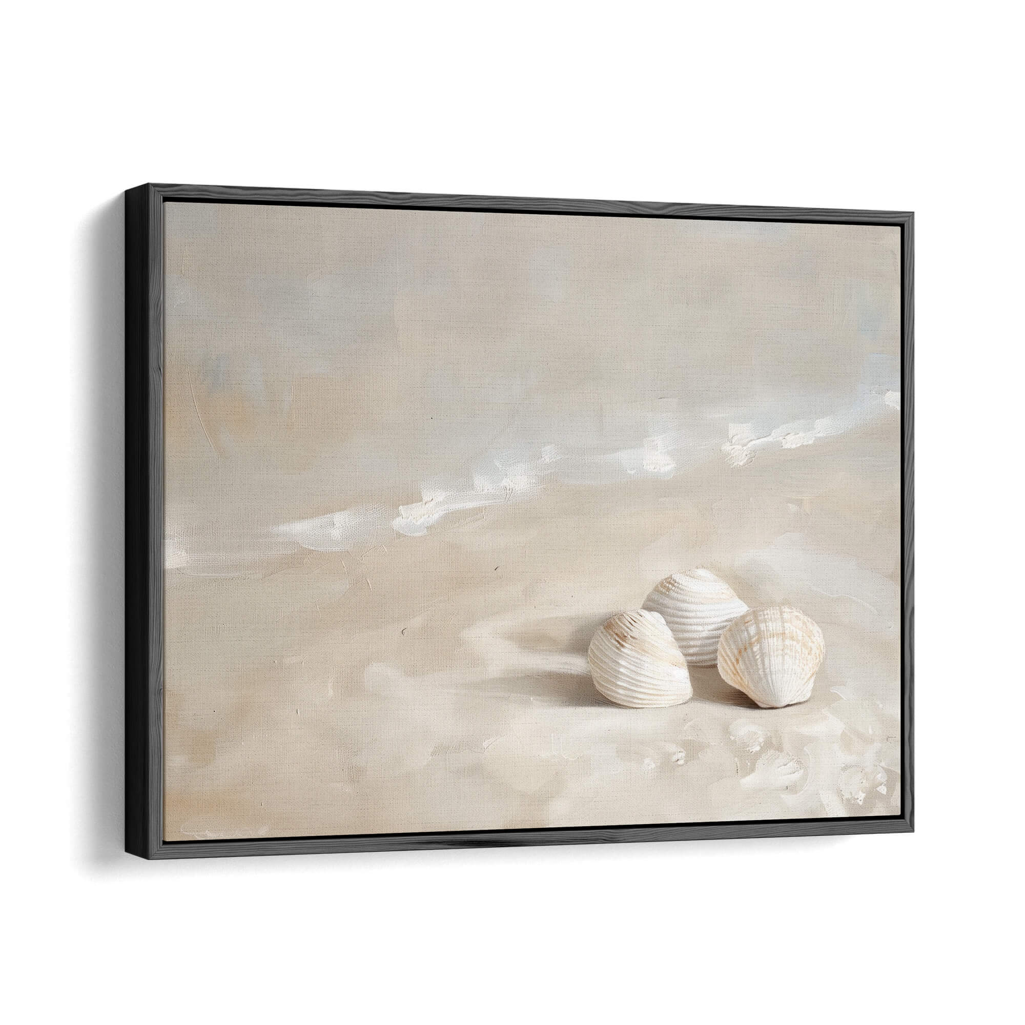 Shoreline Trio Landscape Canvas Print Black Wall Art - Melrose Editions