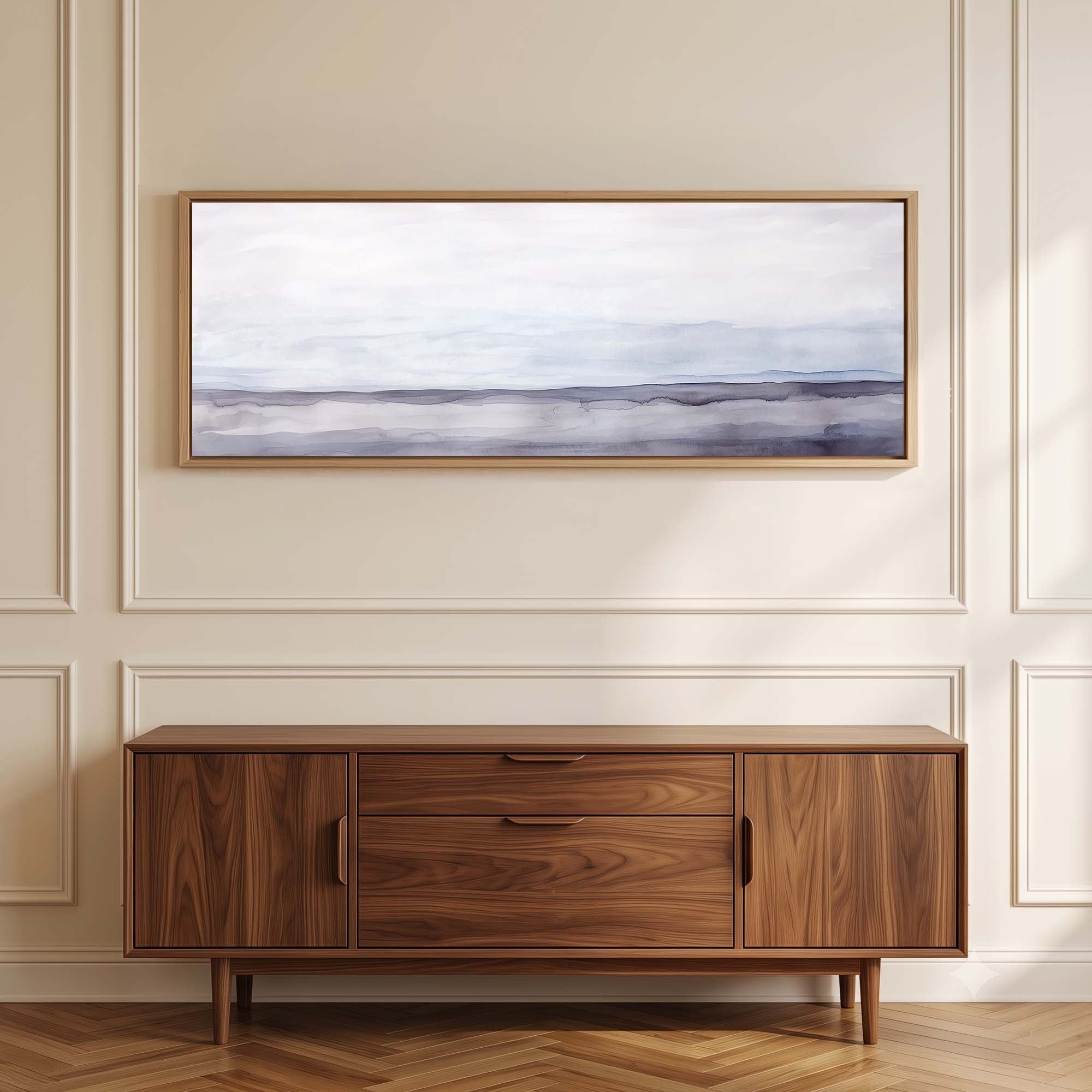 Slate Horizon Canvas Print Wall Art - Melrose Editions