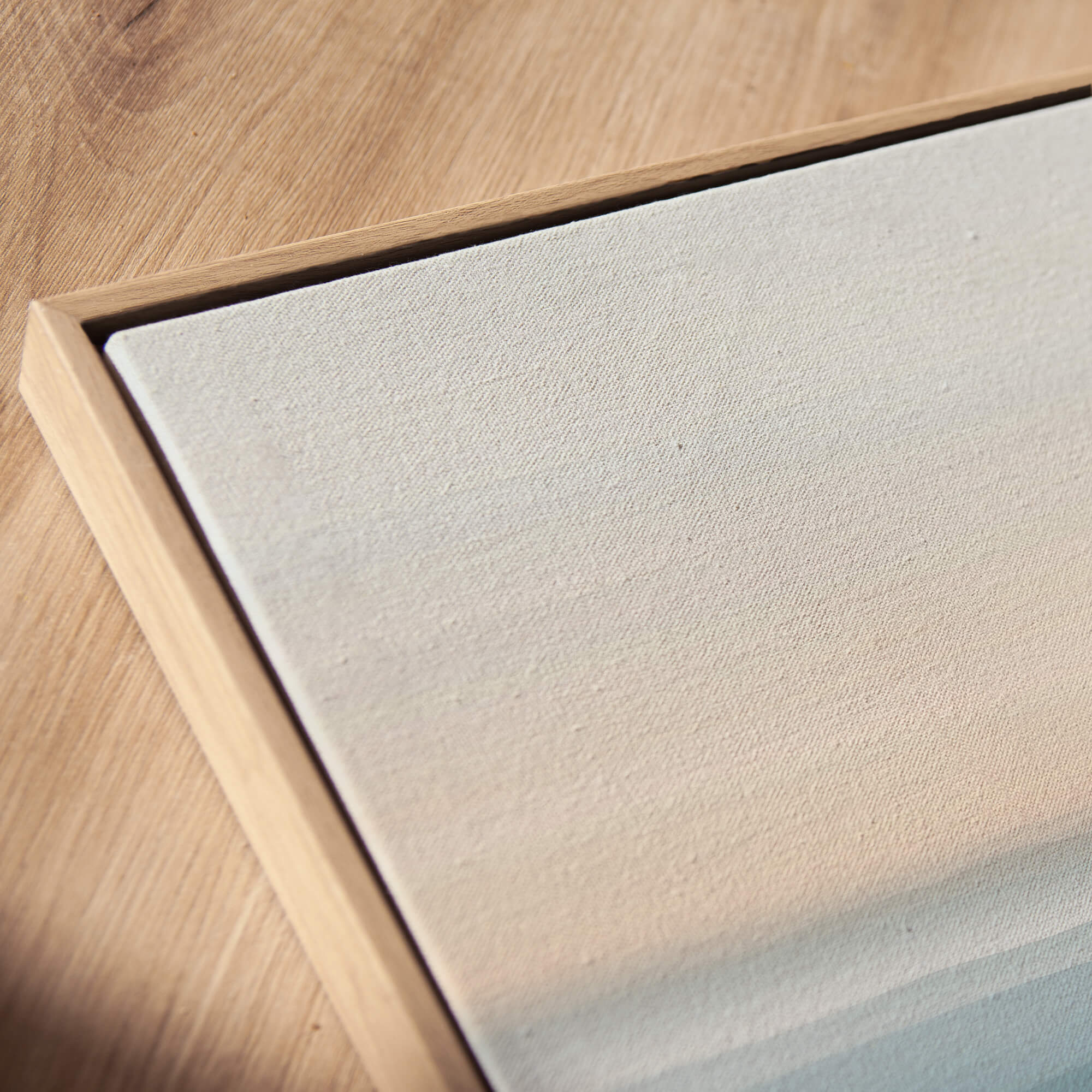 Soft Horizon Framed Canvas Wall Art - Melrose Editions