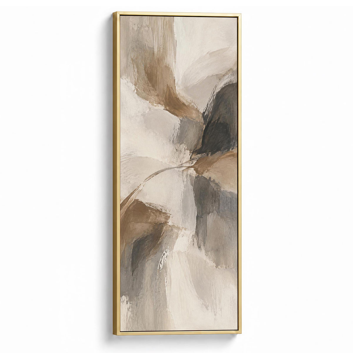 Soft Mineral Canvas Print Gold Wall Art - Melrose Editions