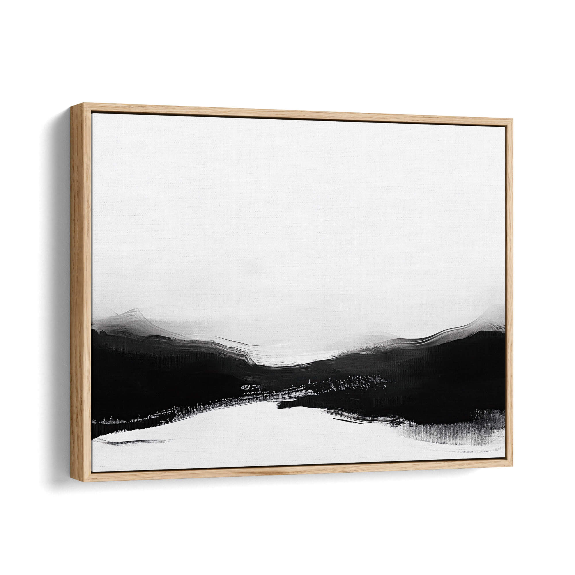 Still Range Framed Canvas Natural Wall Art - Melrose Editions