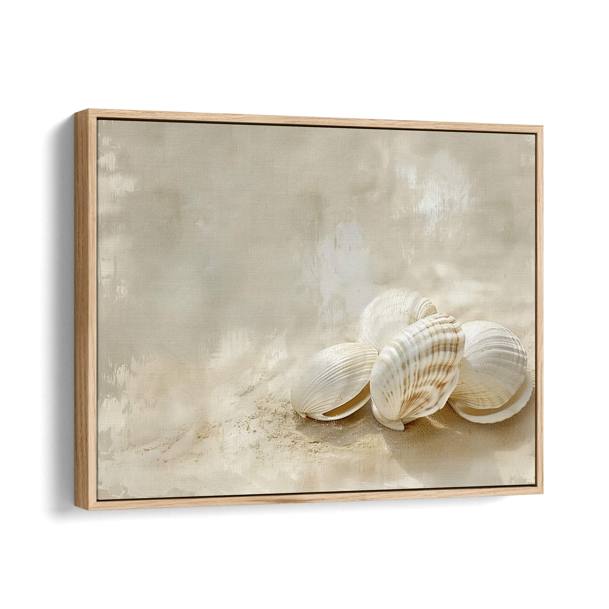 Sunlit Cluster Canvas Print Natural Wall Art - Melrose Editions