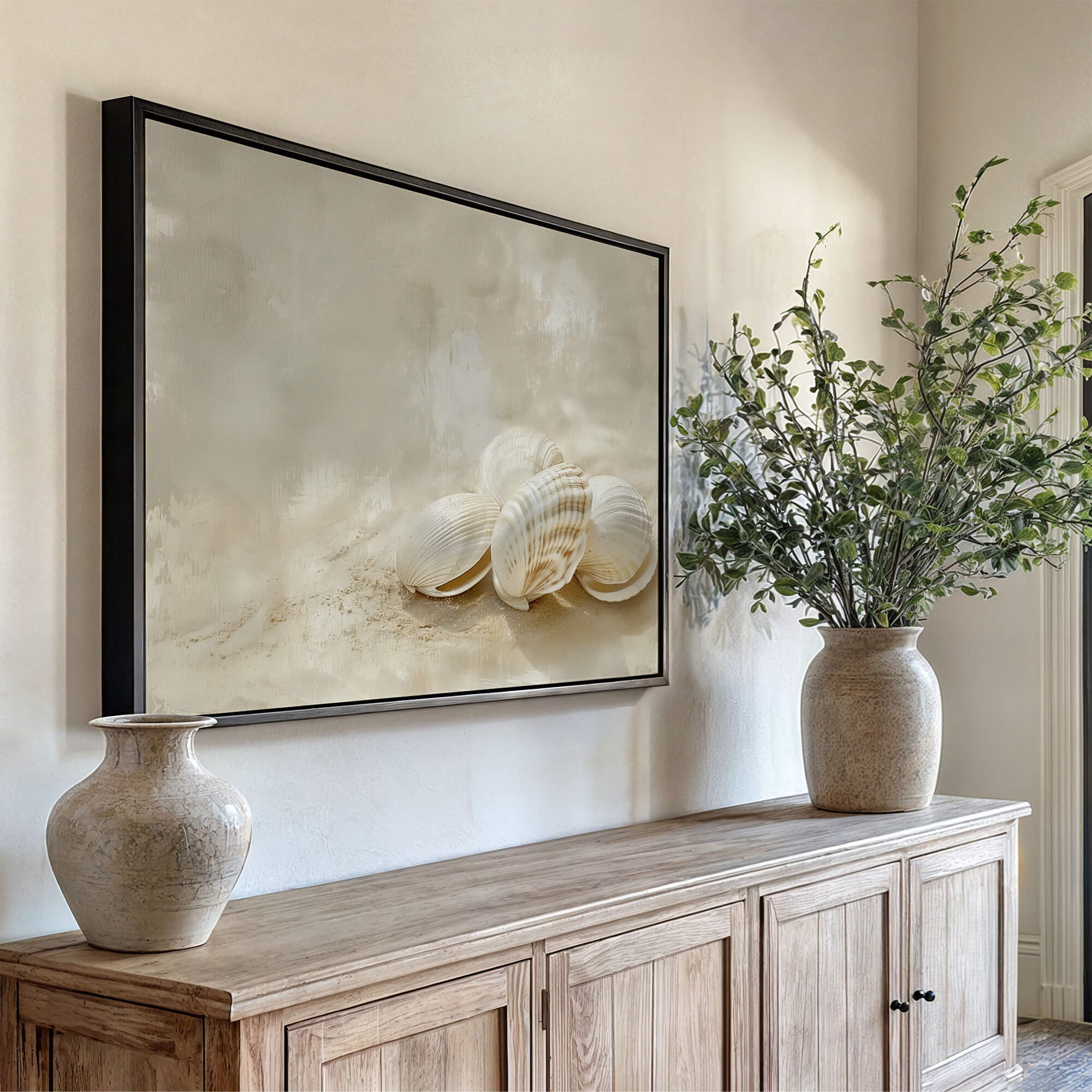 Sunlit Cluster Canvas Print Wall Art - Melrose Editions