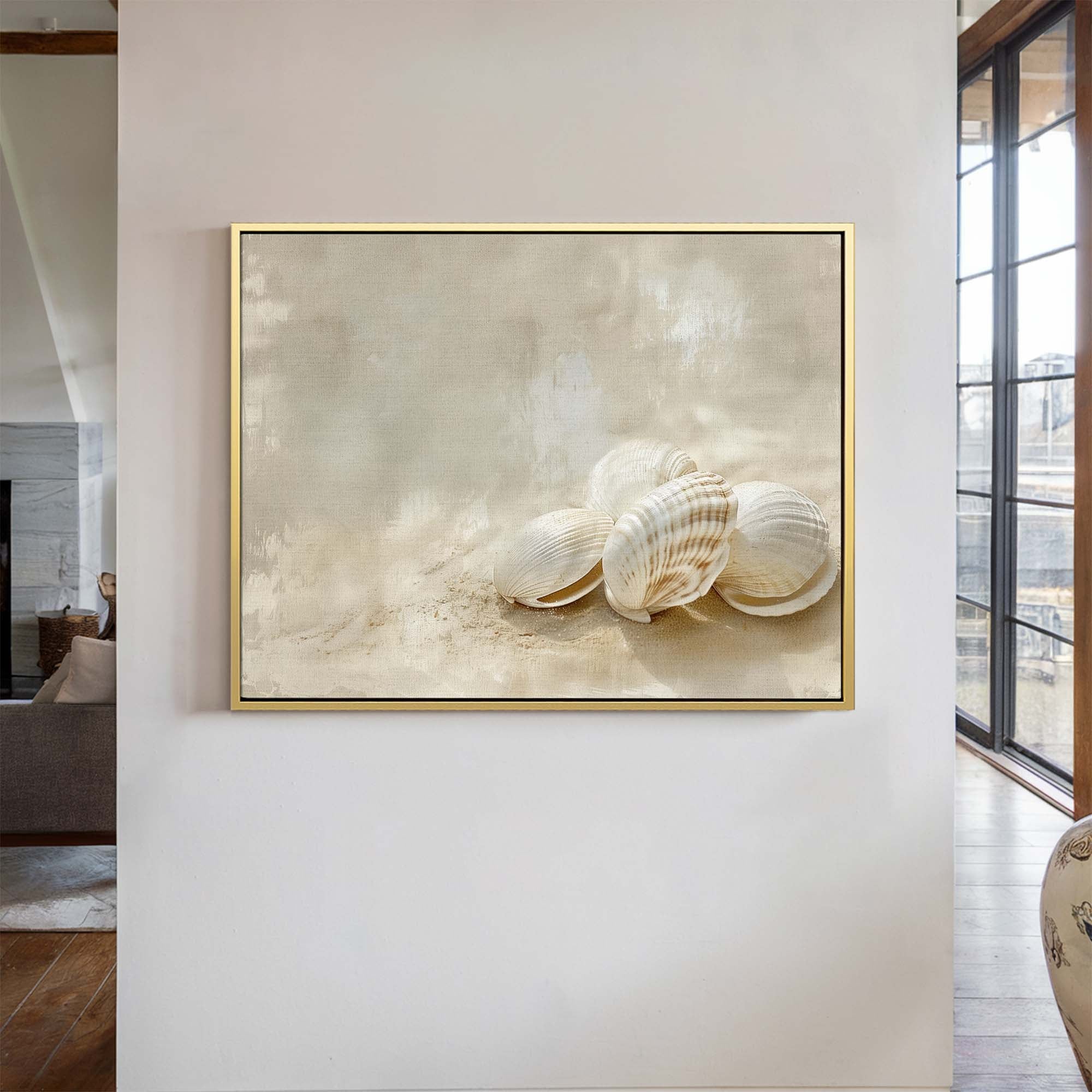 Sunlit Cluster Canvas Print Small — 18×24″ Natural Wall Art - Melrose Editions