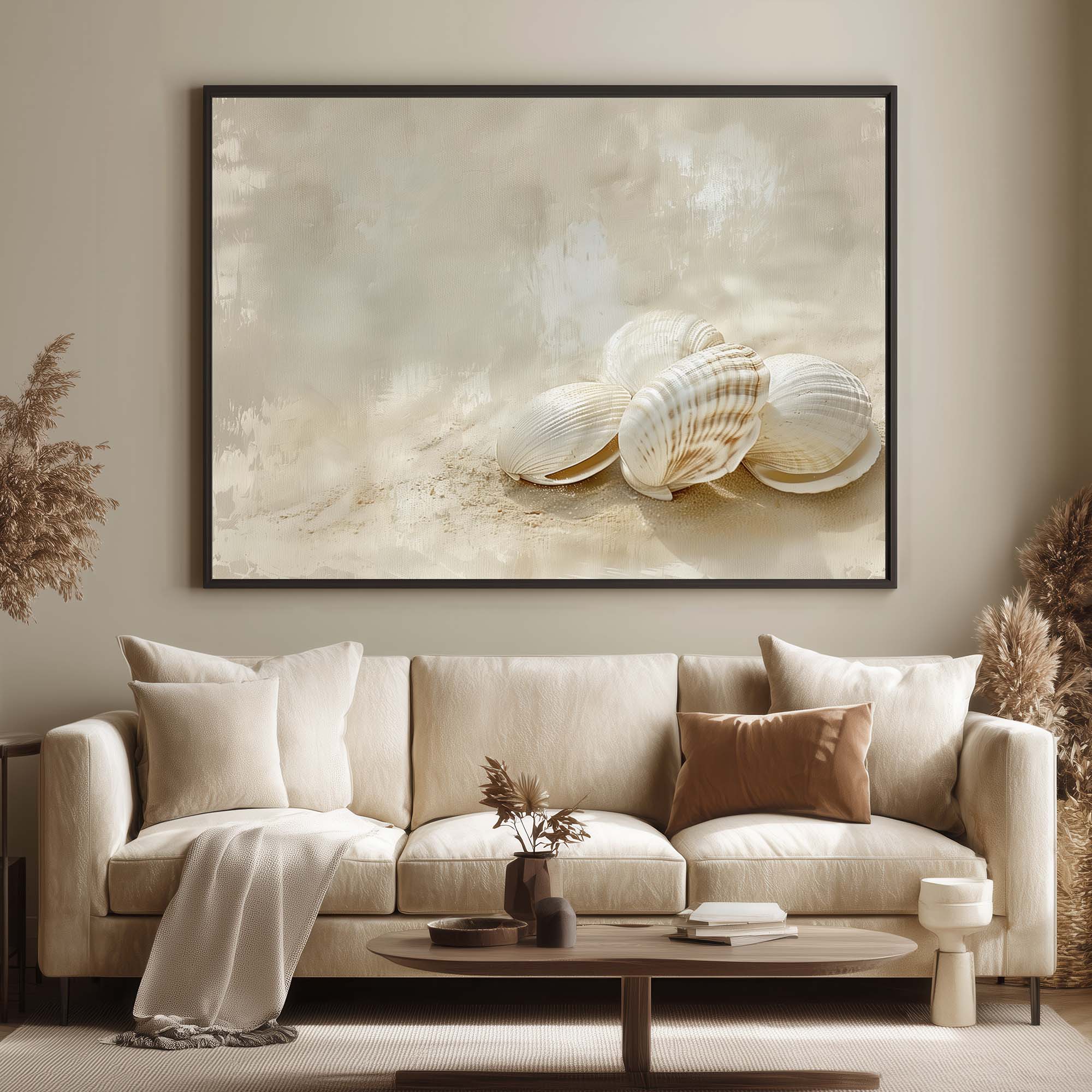Sunlit Cluster Canvas Print Wall Art - Melrose Editions