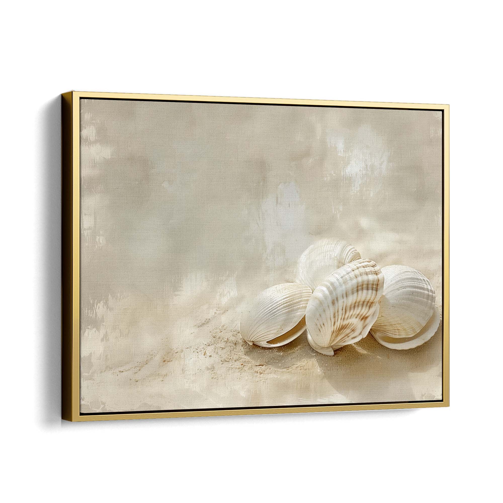 Sunlit Cluster Canvas Print Gold Wall Art - Melrose Editions