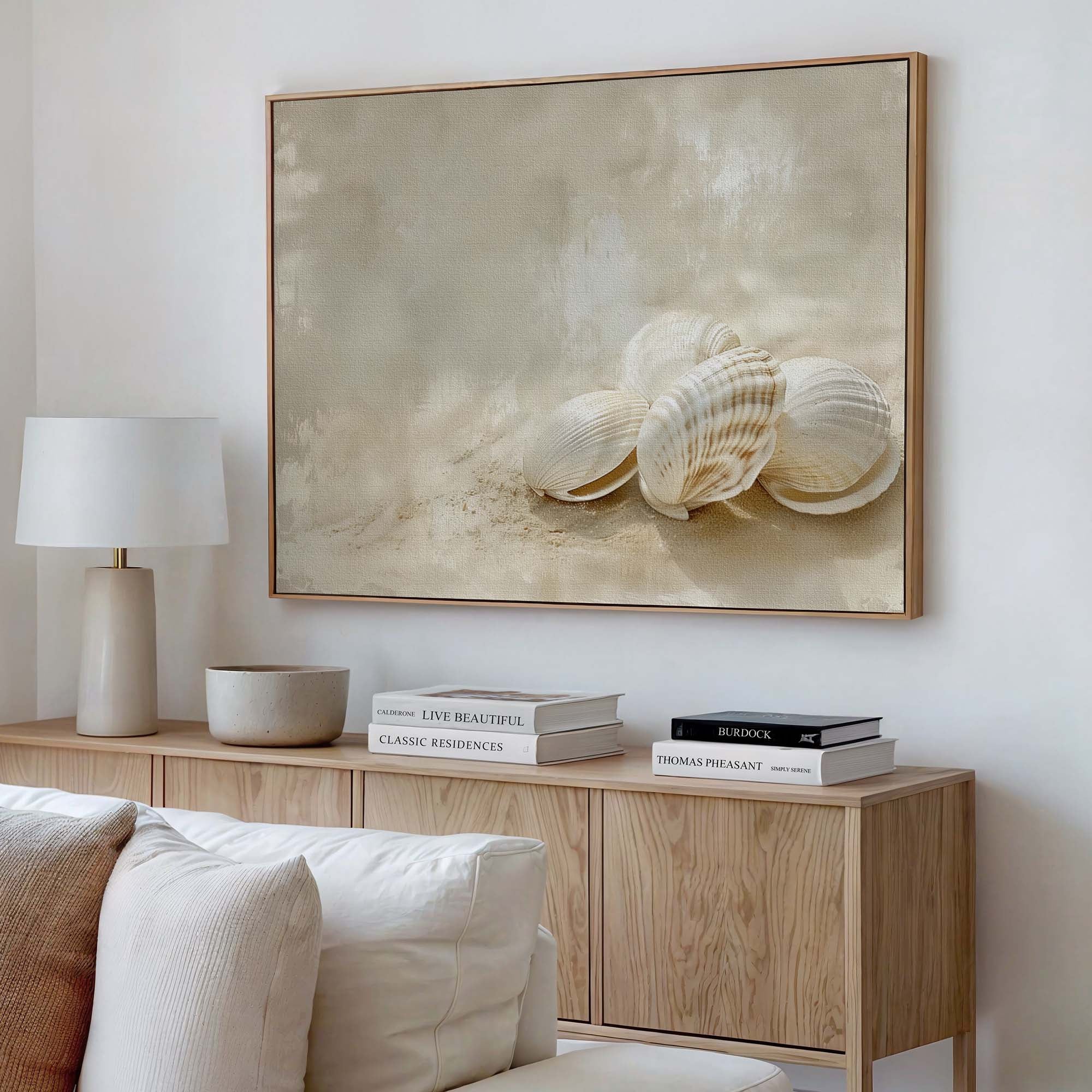Sunlit Cluster Canvas Print Wall Art - Melrose Editions