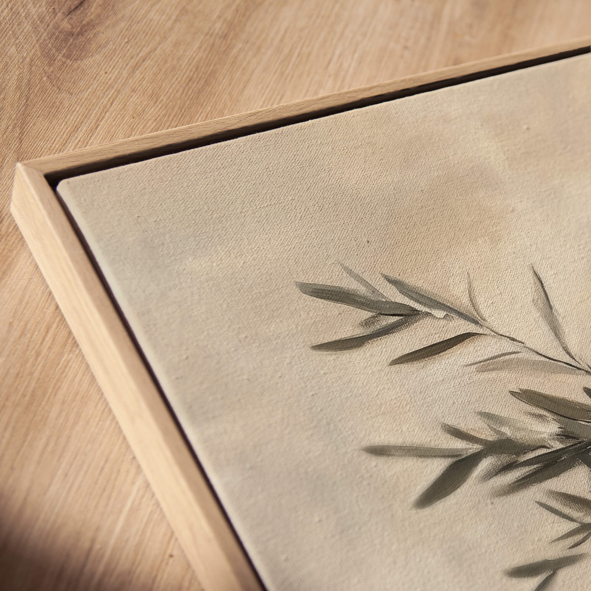 Tuscan Jug & Olive Canvas Print Wall Art - Melrose Editions
