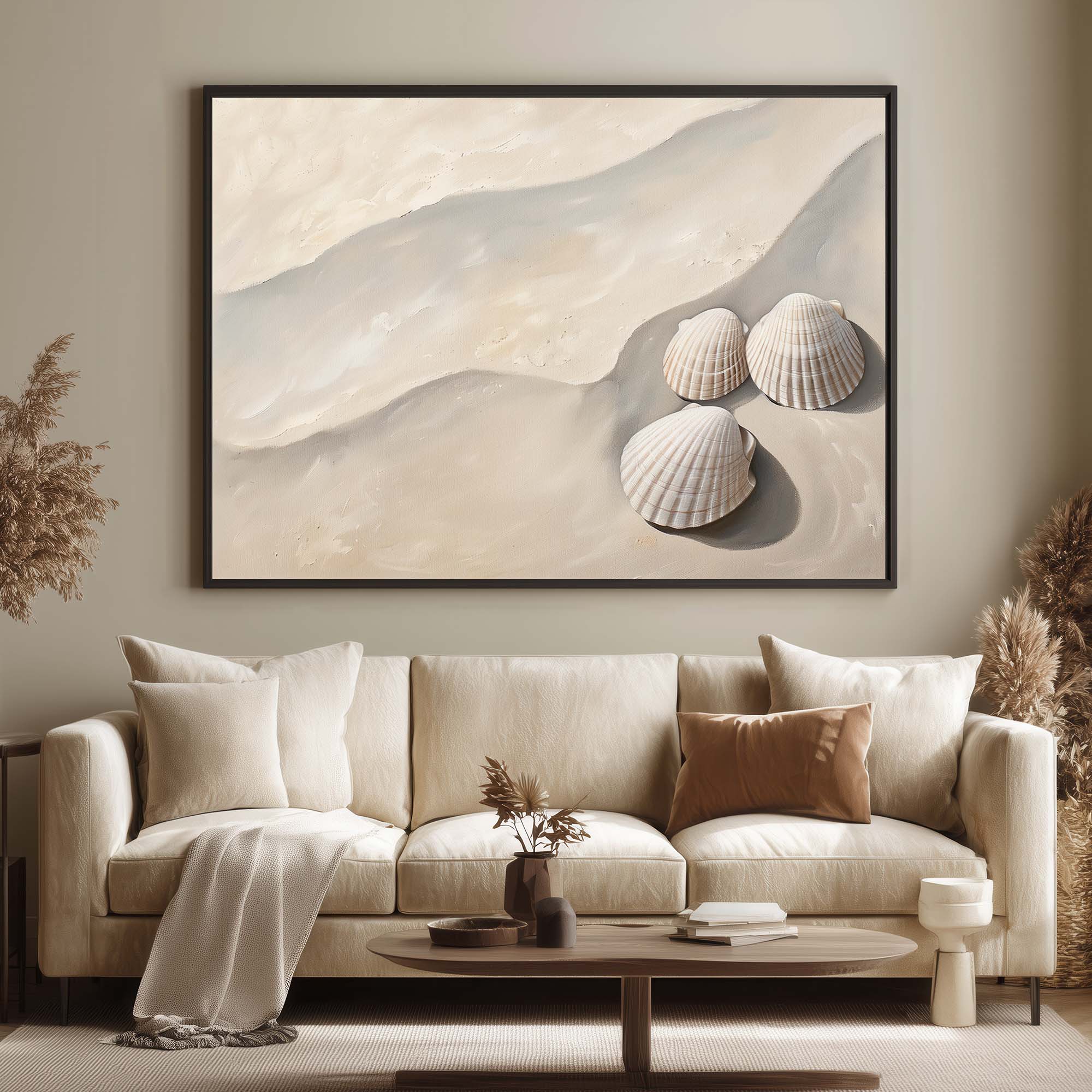 Tidal Calm Canvas Print Wall Art - Melrose Editions
