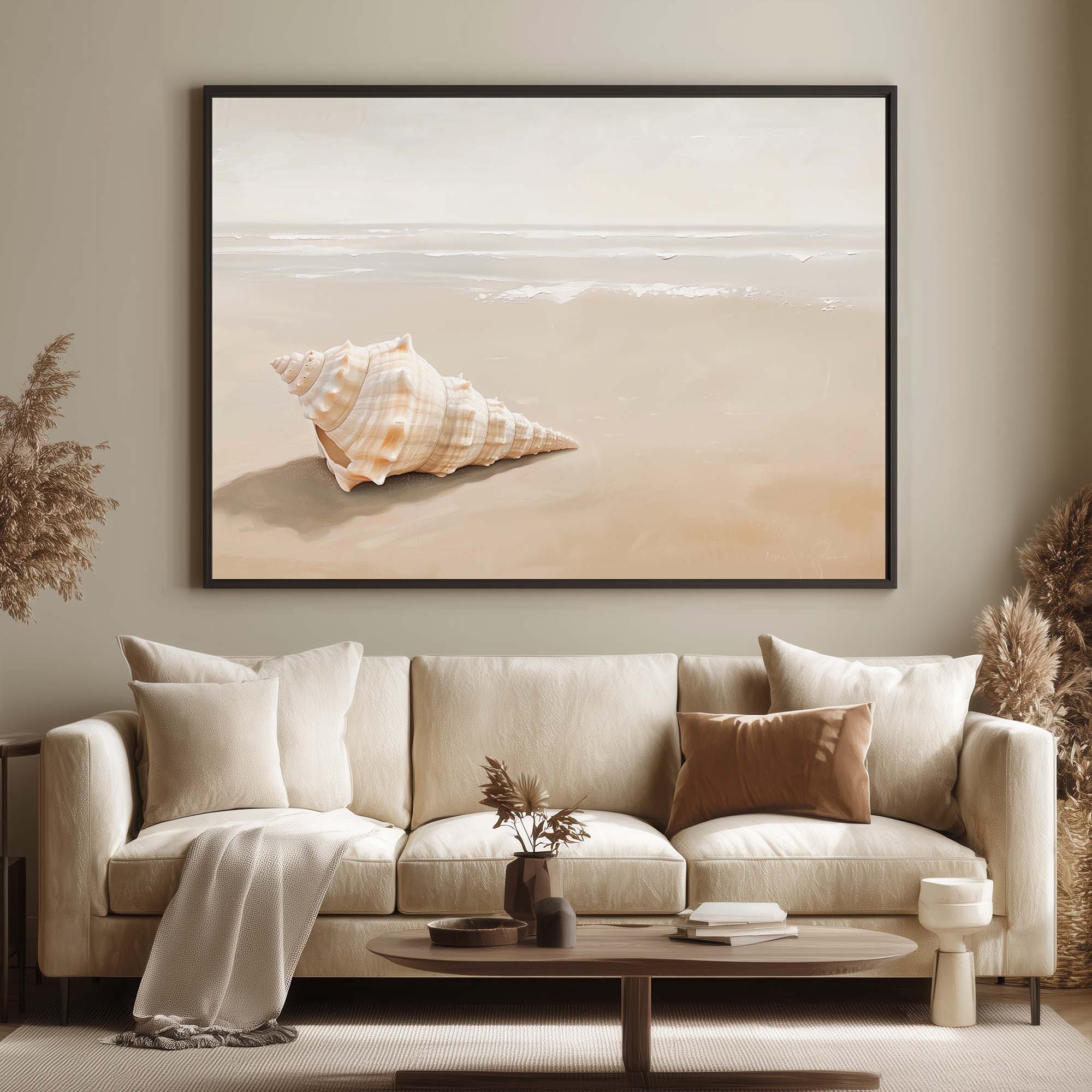 Tranquil Shores Canvas Print Wall Art - Melrose Editions