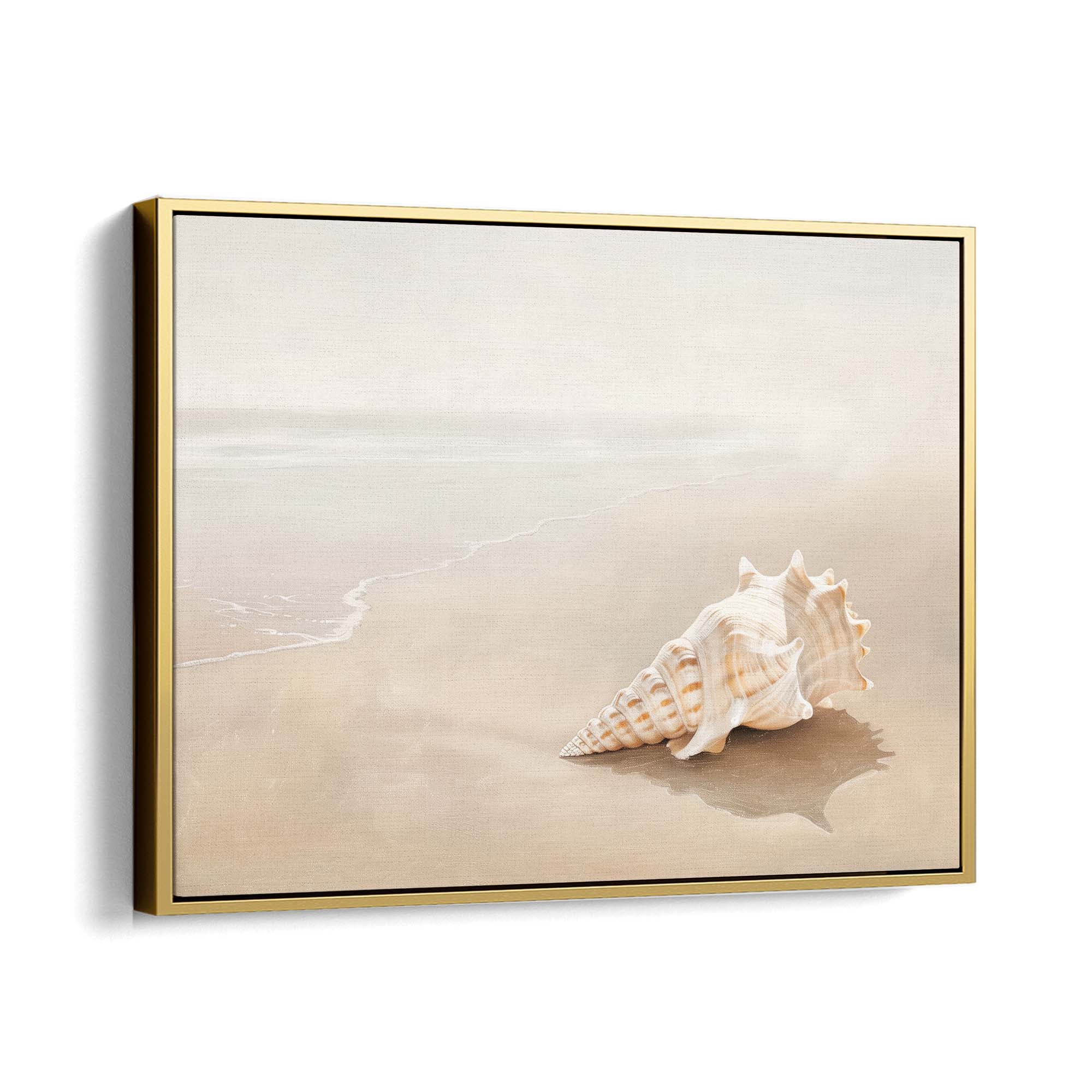 Whispering Sands Canvas Print Gold Wall Art - Melrose Editions