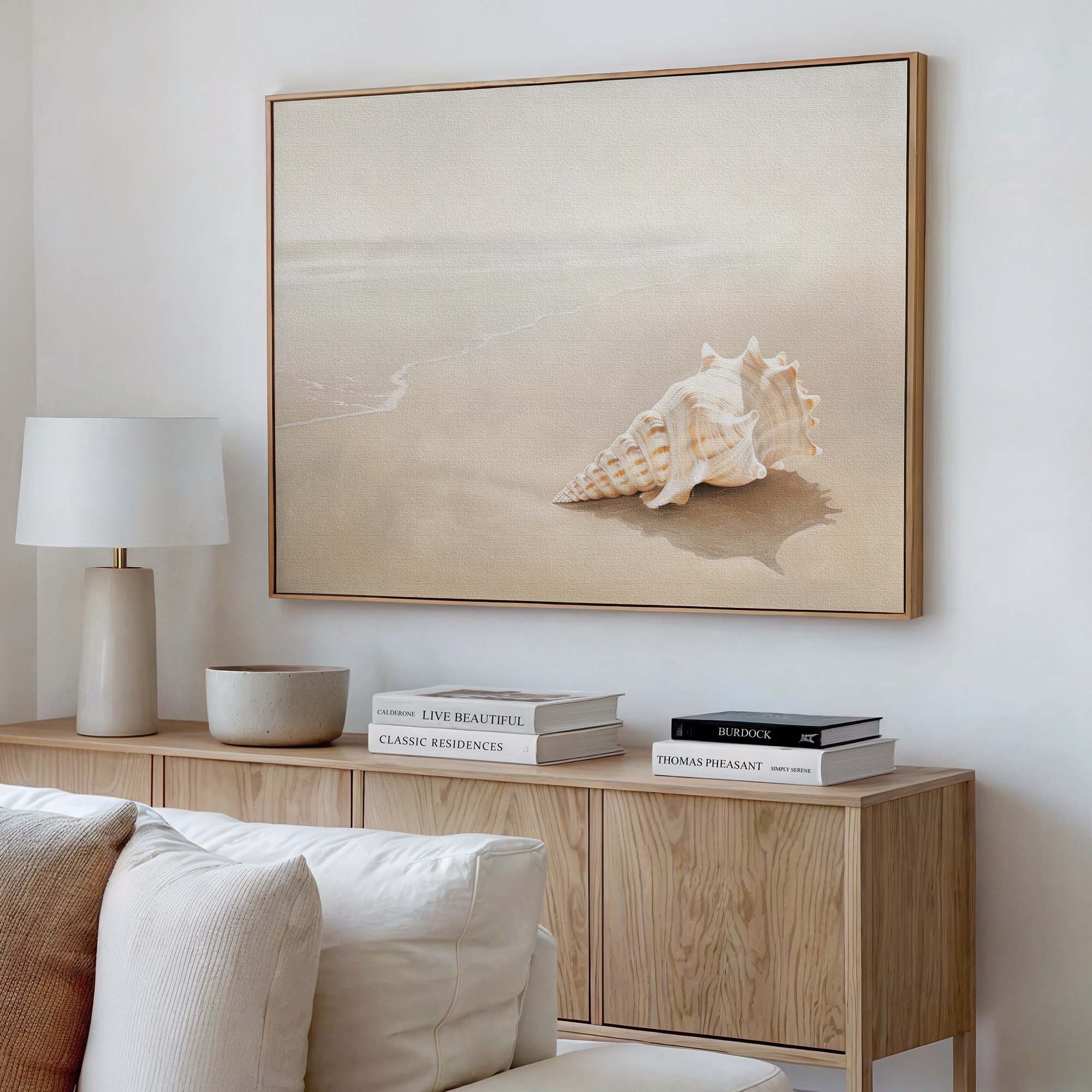 Whispering Sands Canvas Print Wall Art - Melrose Editions