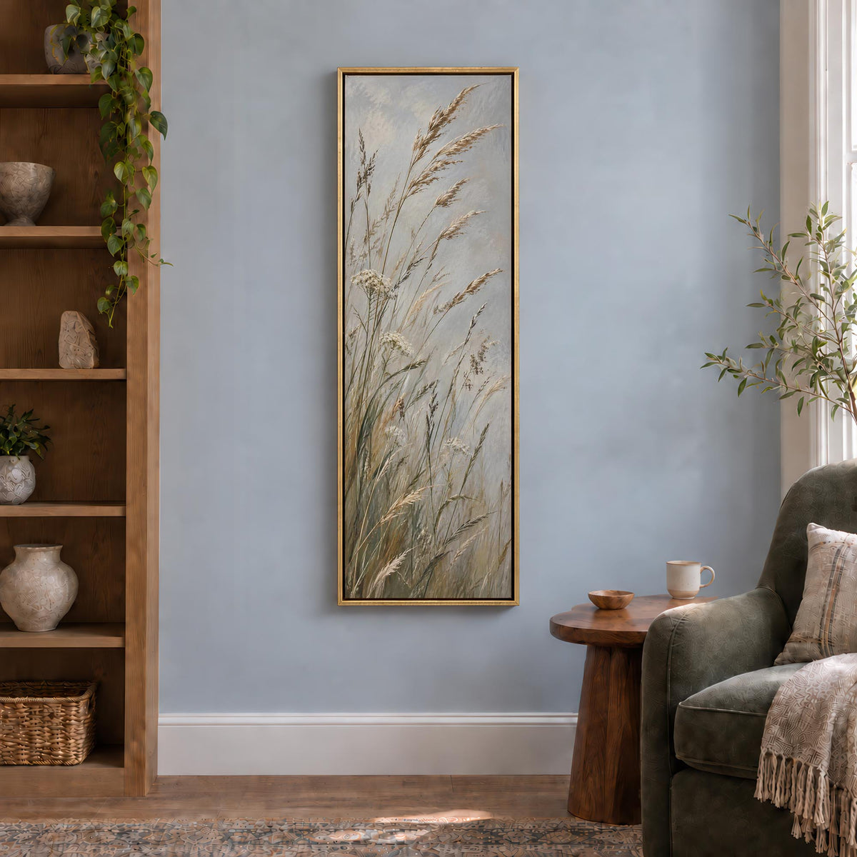 Wild Grasses Canvas Print Wall Art - Melrose Editions