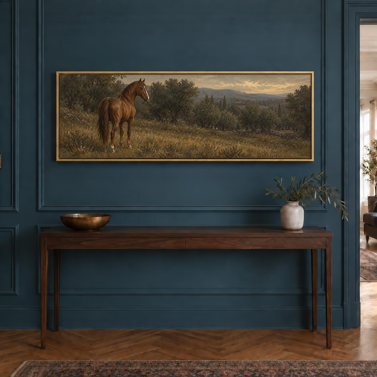 Equine Study Canvas Print Wall Art - Melrose Editions