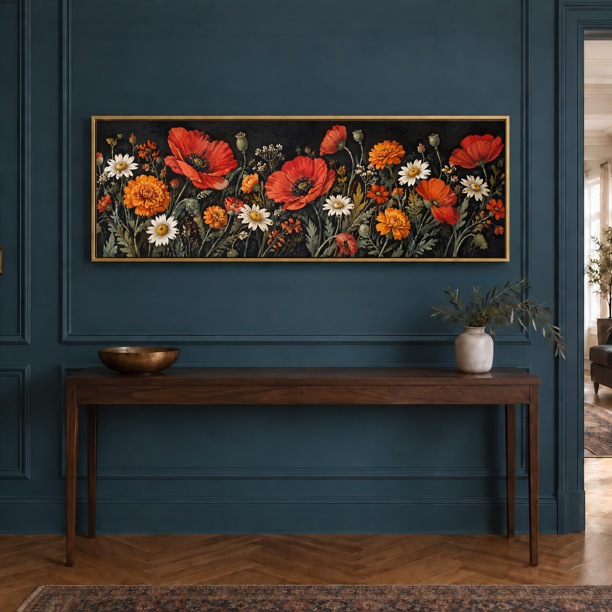 Evening Petals Canvas Print Wall Art - Melrose Editions
