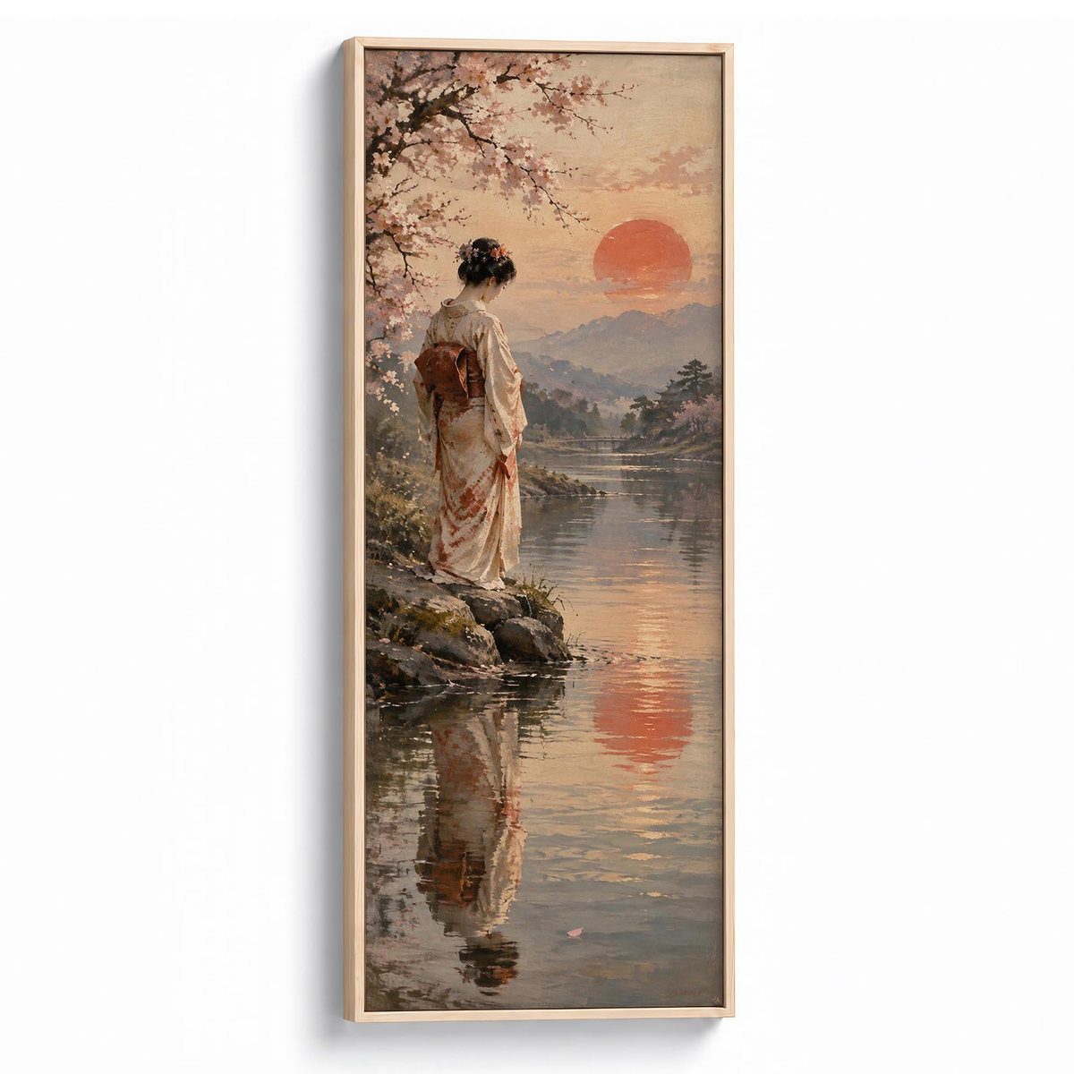 Garden Reverie Canvas Print Natural Wall Art - Melrose Editions