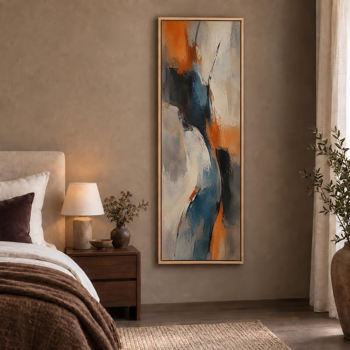 Gathered Colours Canvas Print Wall Art - Melrose Editions
