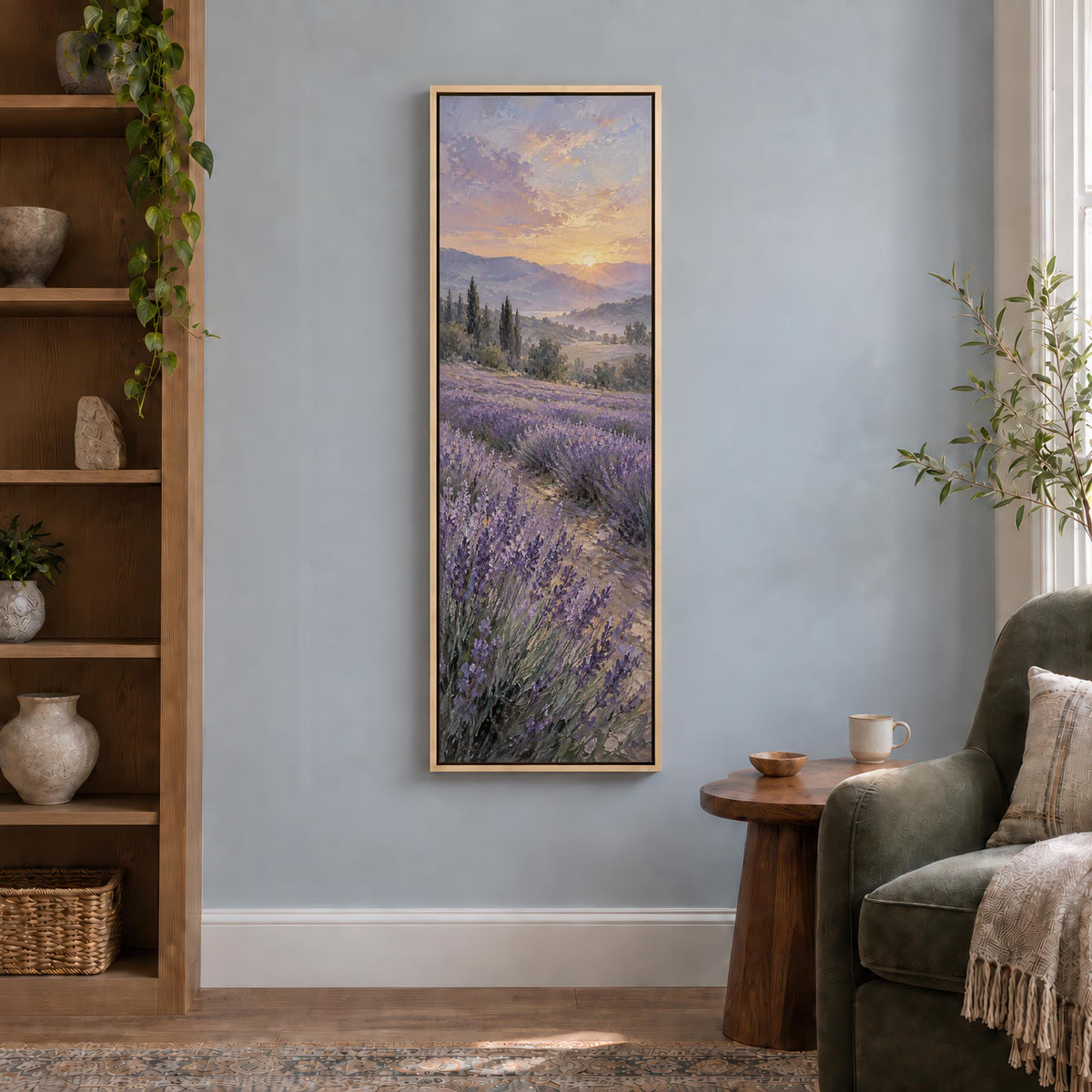 Lavender Fields Canvas Print Wall Art - Melrose Editions
