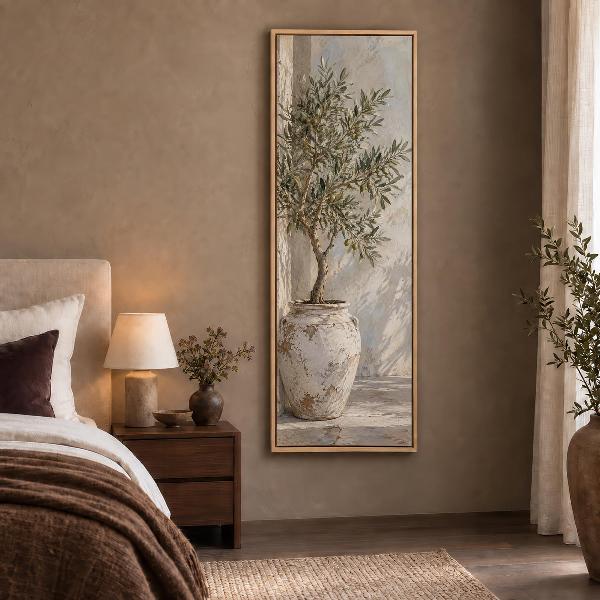 Morning Olive Canvas Print Wall Art - Melrose Editions