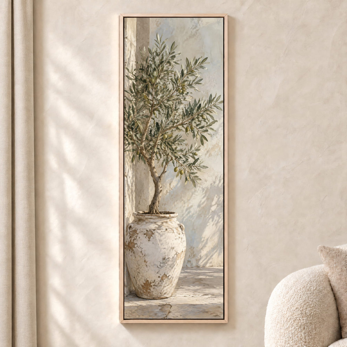 Morning Olive Canvas Print Wall Art - Melrose Editions