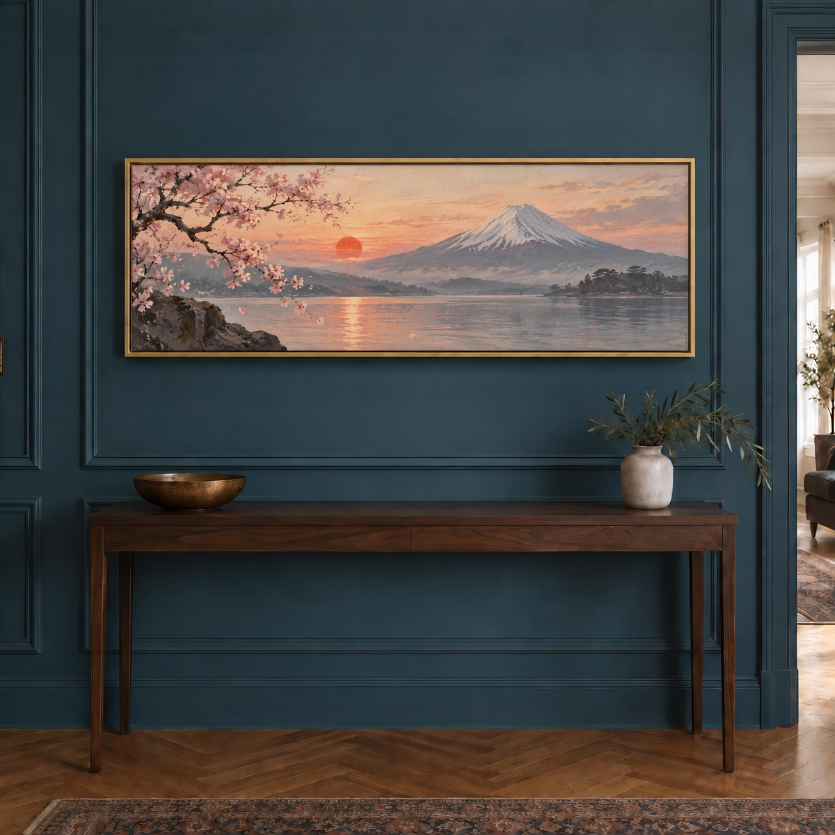 Mountain Blossom Canvas Print Wall Art - Melrose Editions
