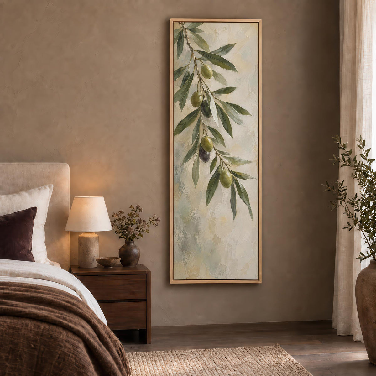 Olive Bough Canvas Print Wall Art - Melrose Editions