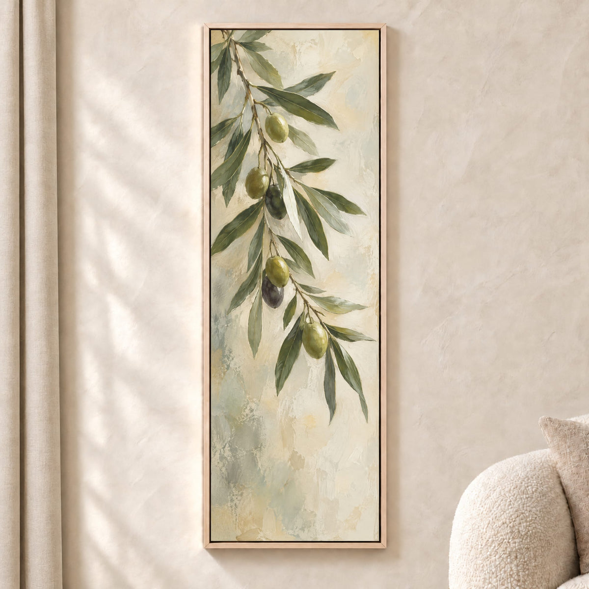 Olive Bough Canvas Print Wall Art - Melrose Editions