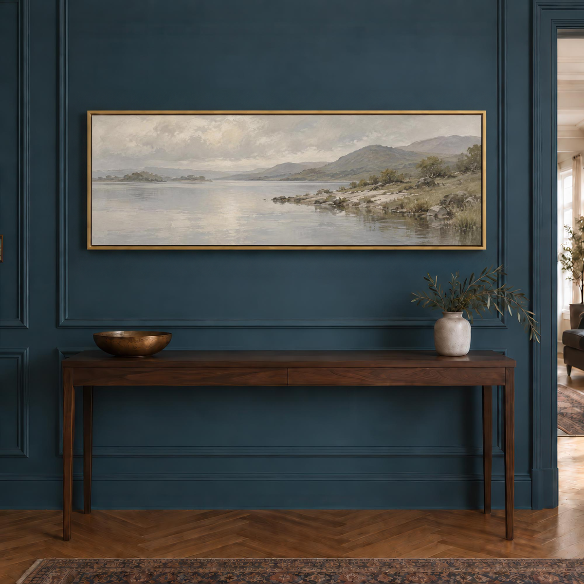 Quiet Shore Canvas Print Wall Art - Melrose Editions