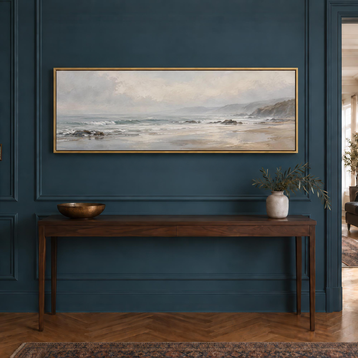 Sandy Tides Canvas Print Wall Art - Melrose Editions