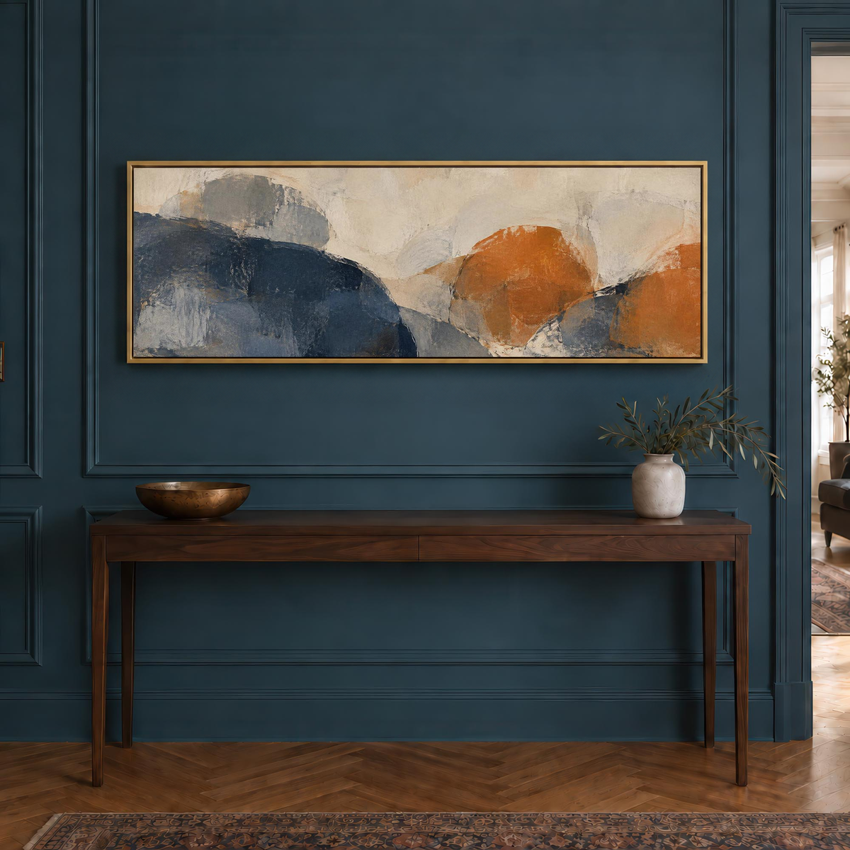 Soft Geometry Canvas Print Wall Art - Melrose Editions
