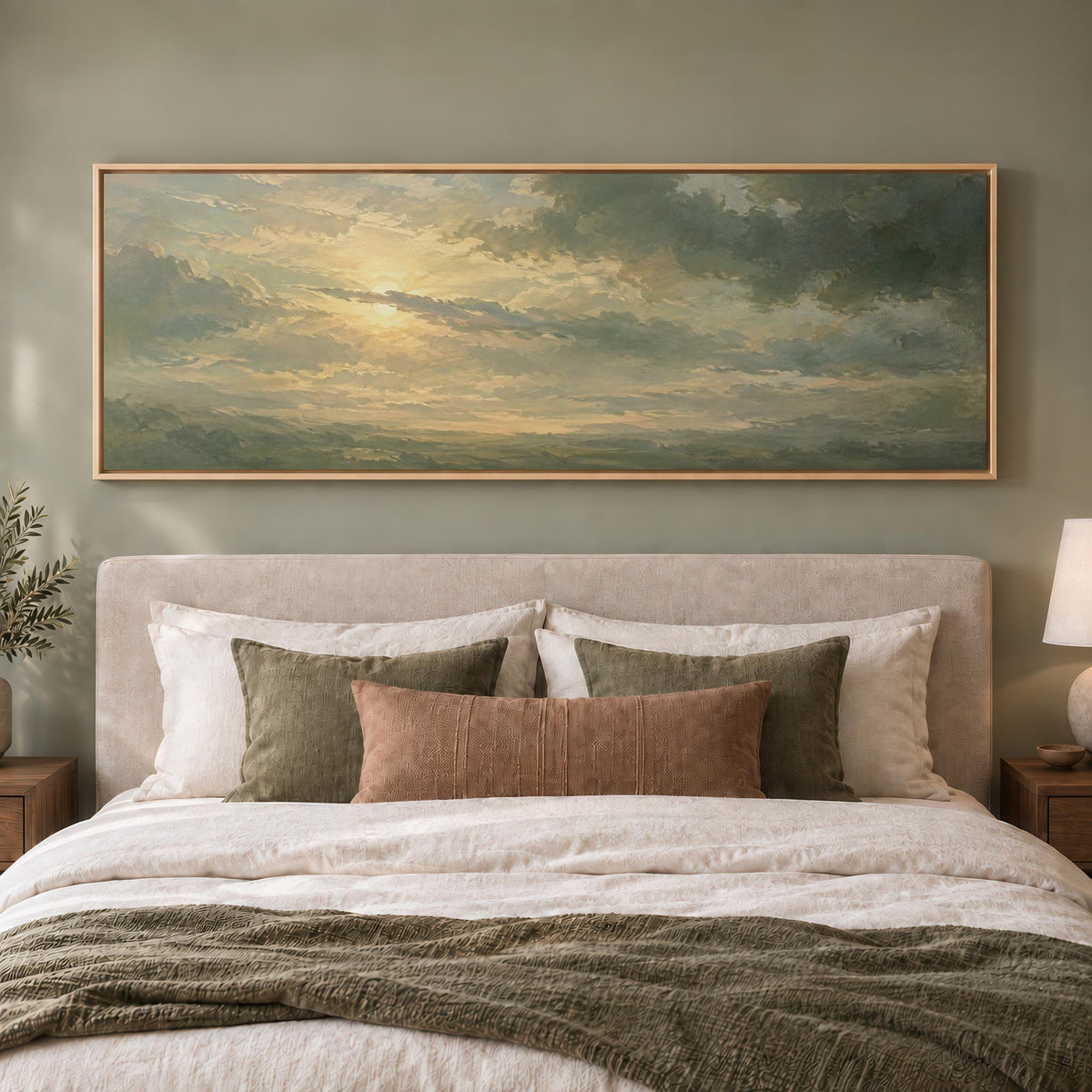 Verdant Light Canvas Print Wall Art - Melrose Editions