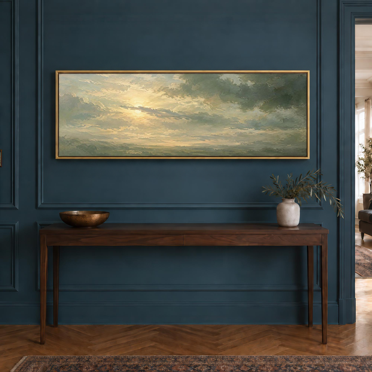 Verdant Light Canvas Print Wall Art - Melrose Editions