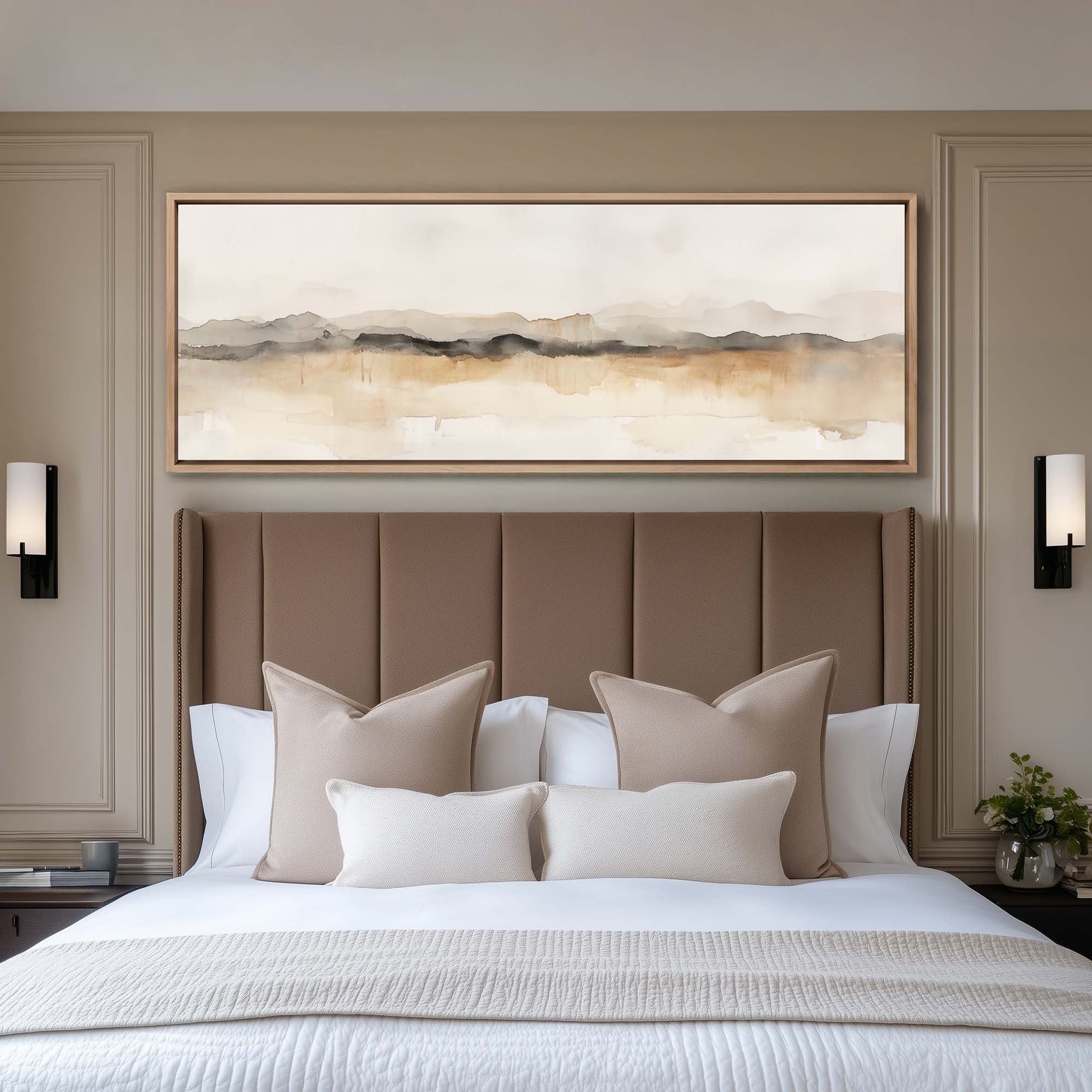 Amber Mountain Canvas Print Wall Art - Melrose Editions