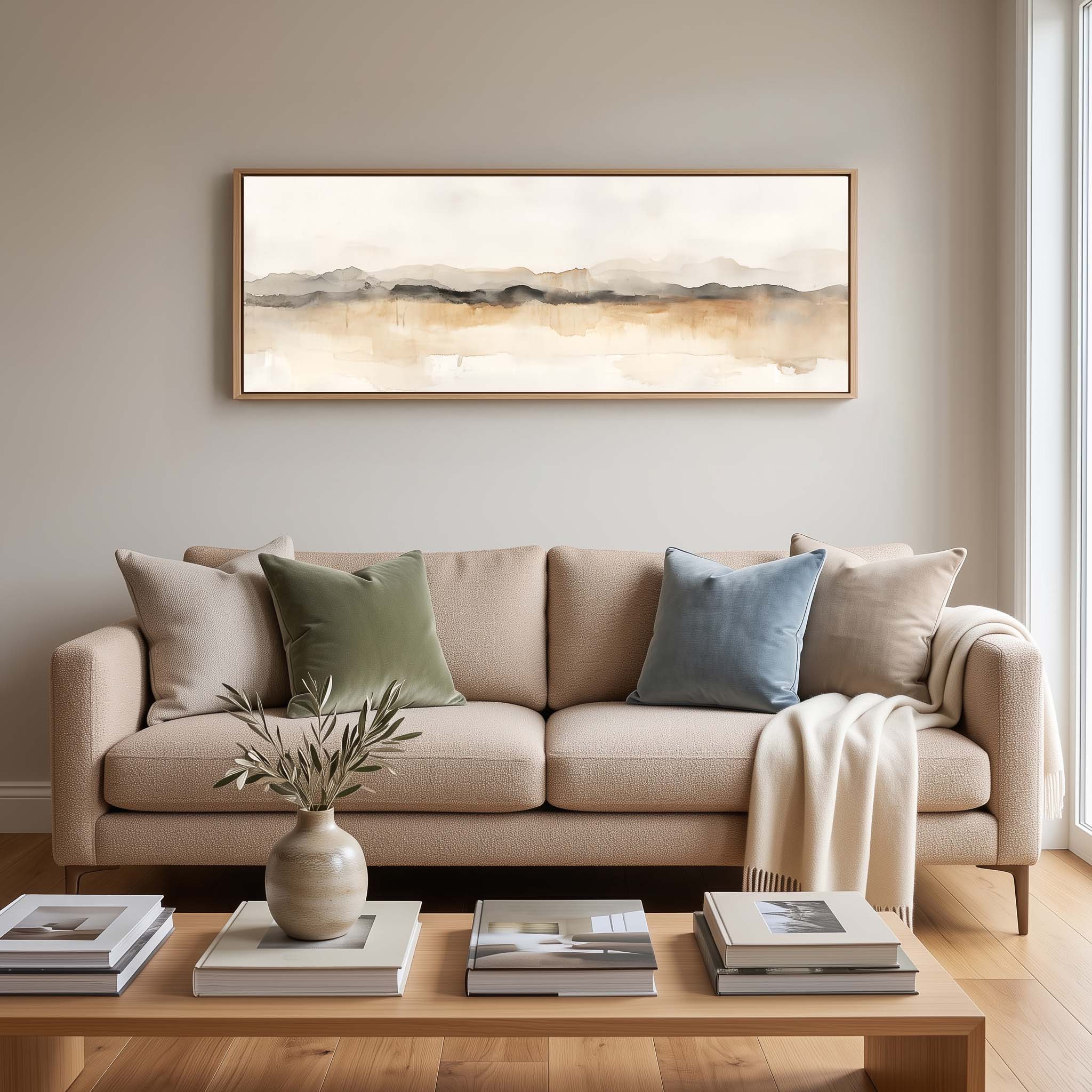 Amber Mountain Canvas Print Wall Art - Melrose Editions