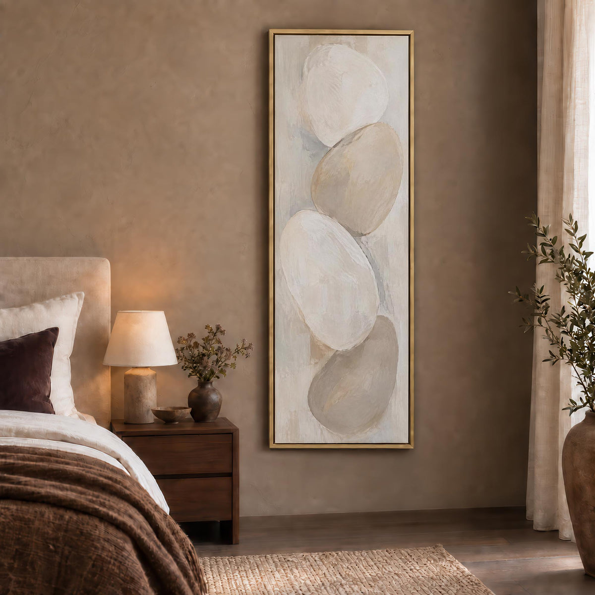 Chalk Forms Canvas Print Wall Art - Melrose Editions