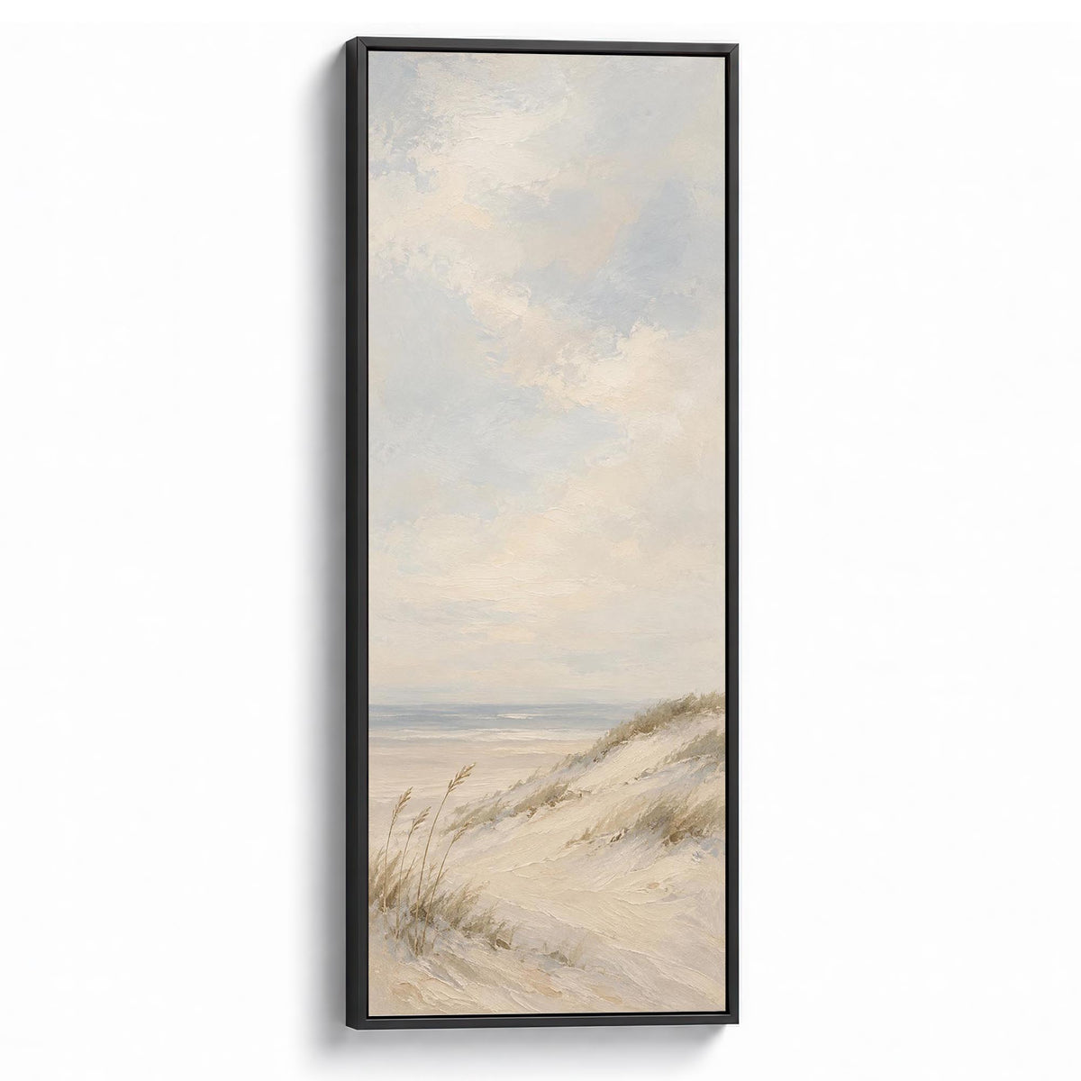 Chalk Sands Canvas Print Black Wall Art - Melrose Editions