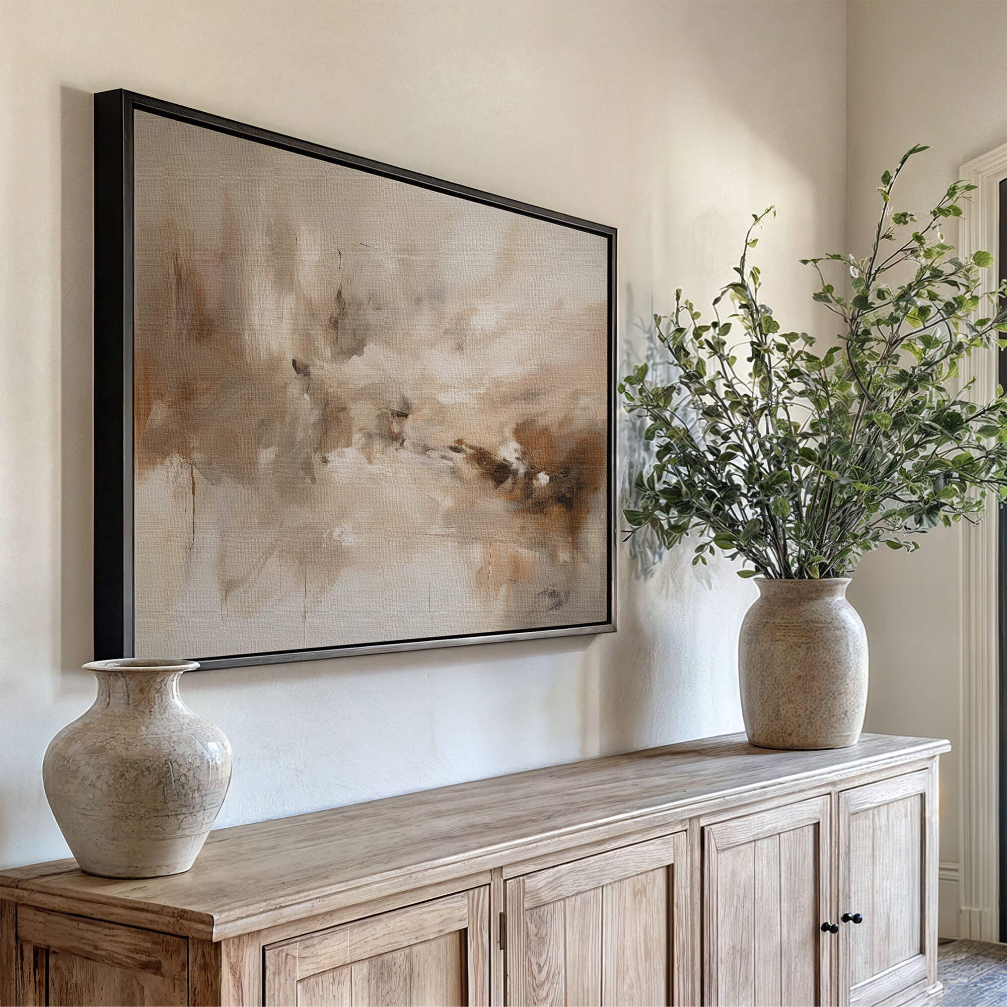 Clay Framed Canvas Wall Art - Melrose Editions