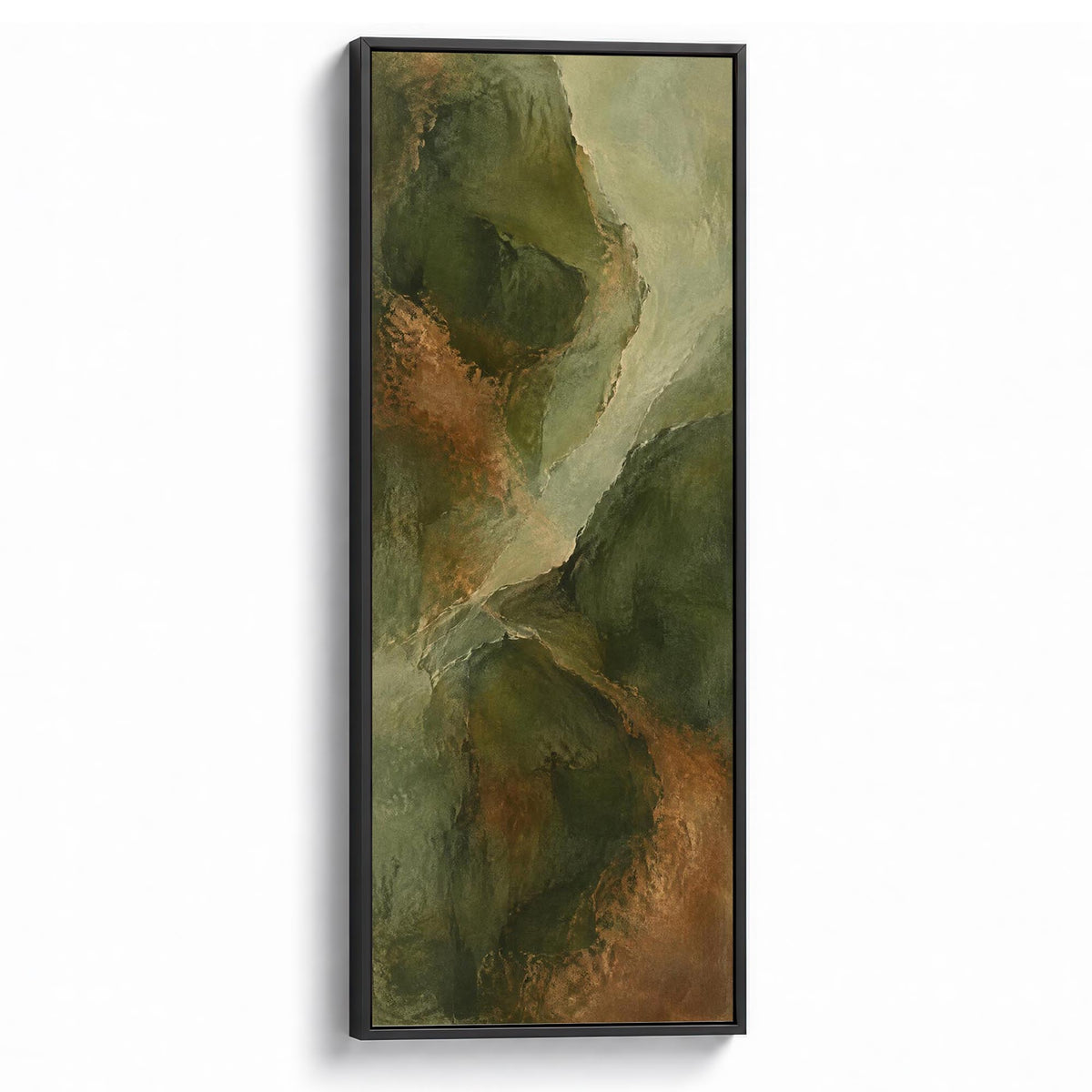 Copper Ravine Canvas Print Black Wall Art - Melrose Editions